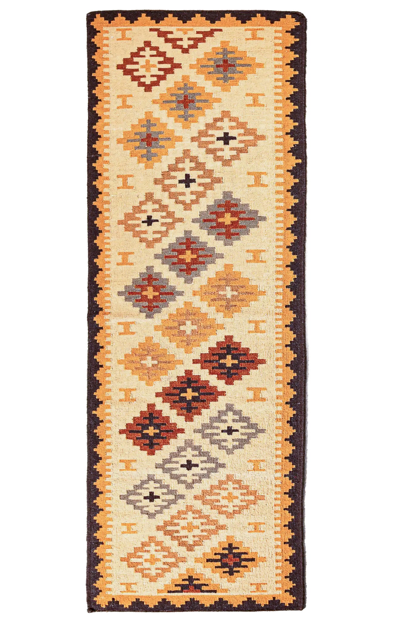 Alfombra Kilim Mai Mai 100% Lana - 80x300cm
