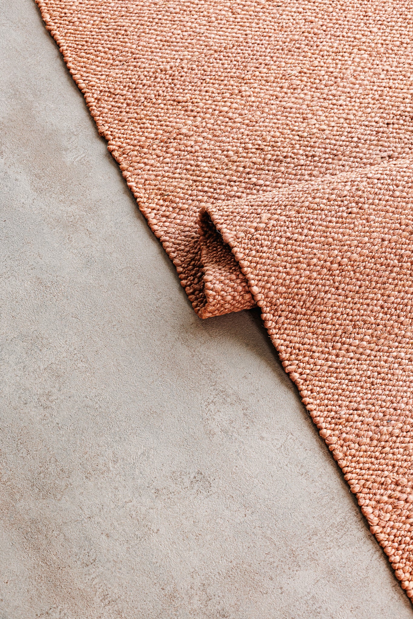 Rug Le Marche Salmon - Indoor, Yute