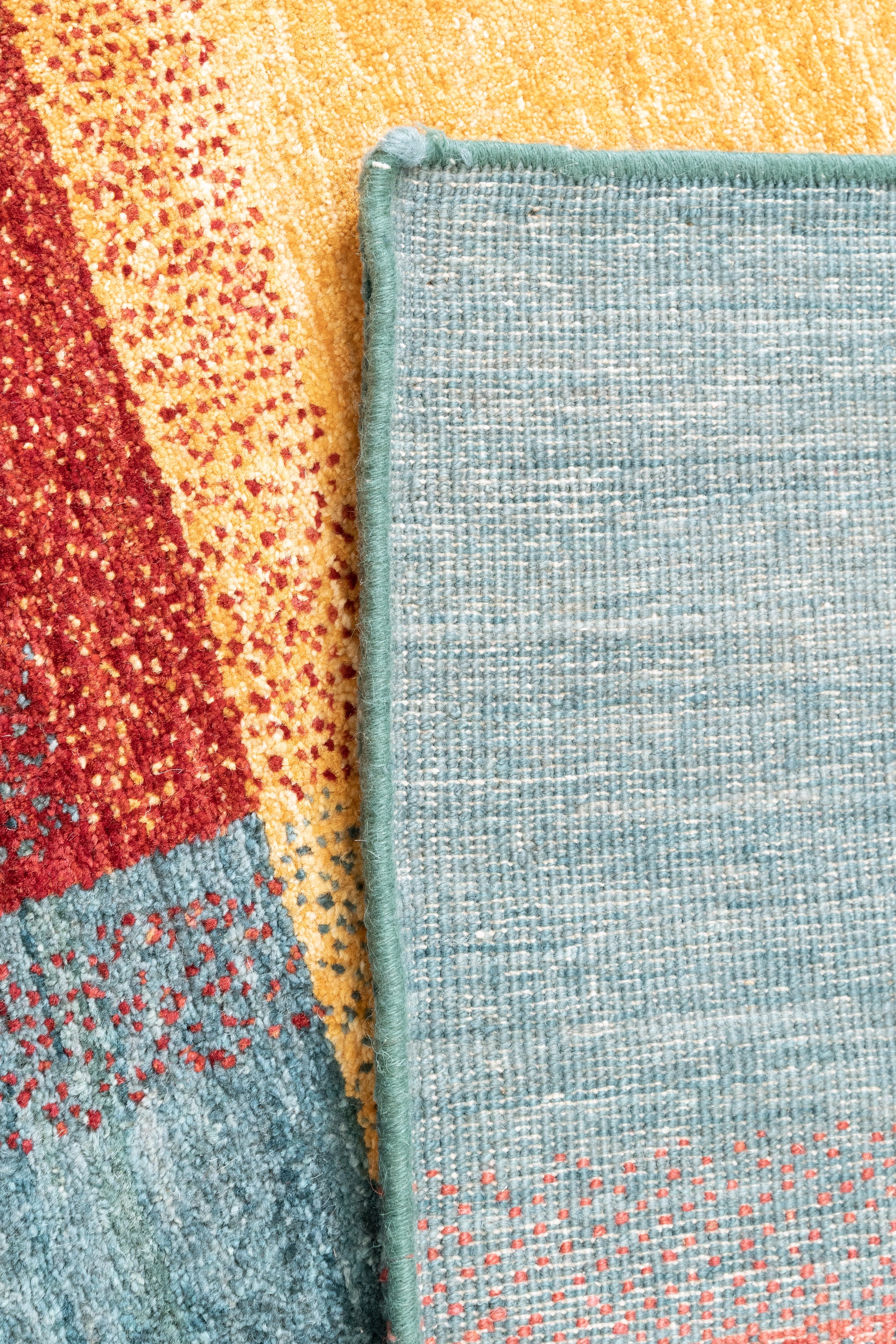 Ziegler Moderner Wohnzimmerteppich - Ghazni-Wolle 270x354 Mehrfarbig