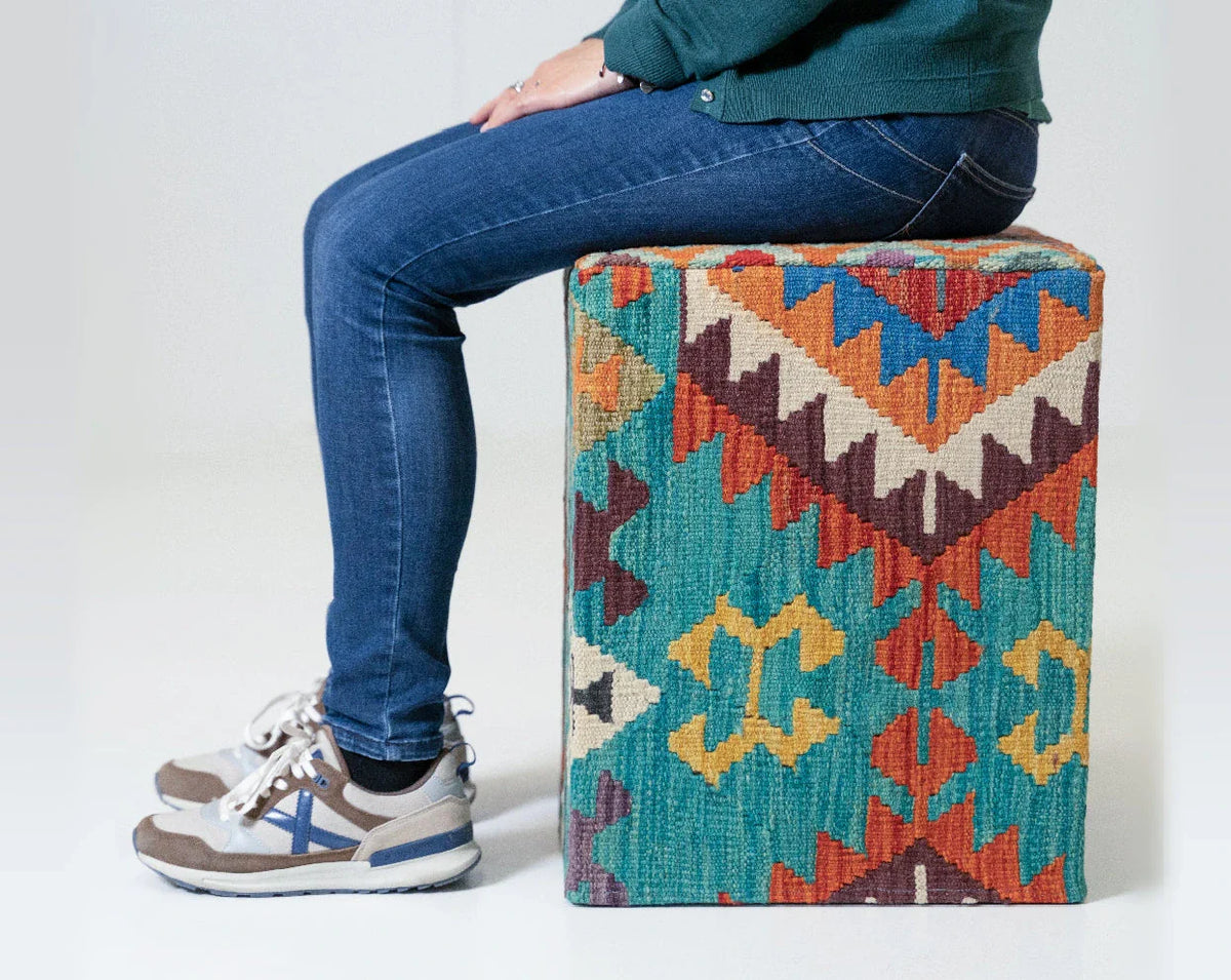 ︎ Puffs Kilim: ¡Compra al Mejor Precio Online! | Kuatro
