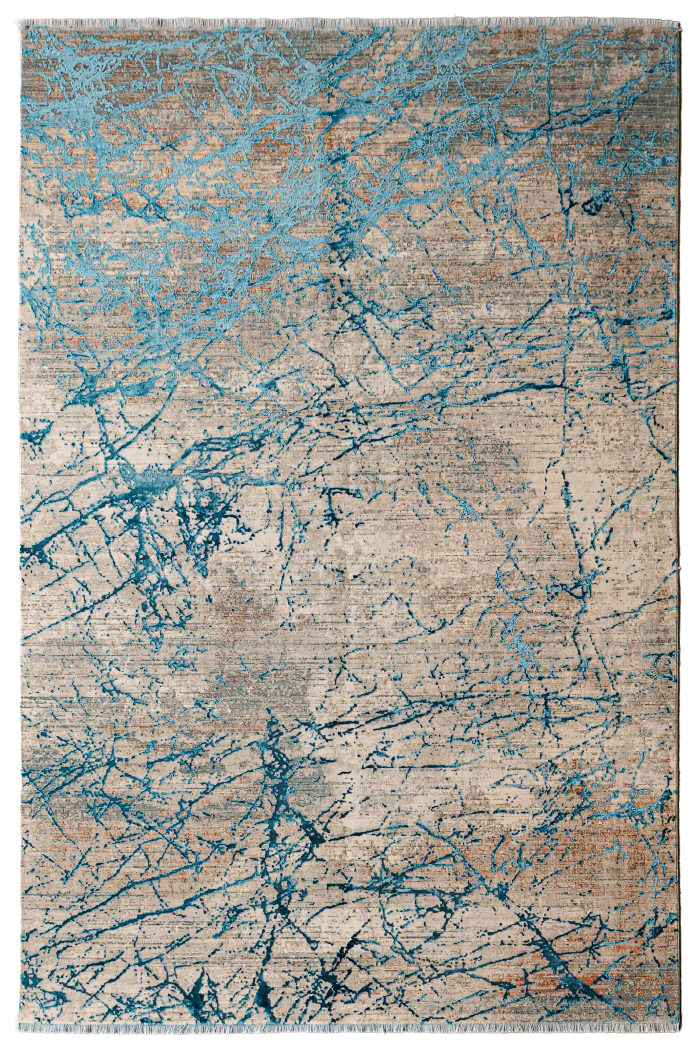 Teppich Lux Türkisch Sea Blue  –  Wohnzimmerteppich 