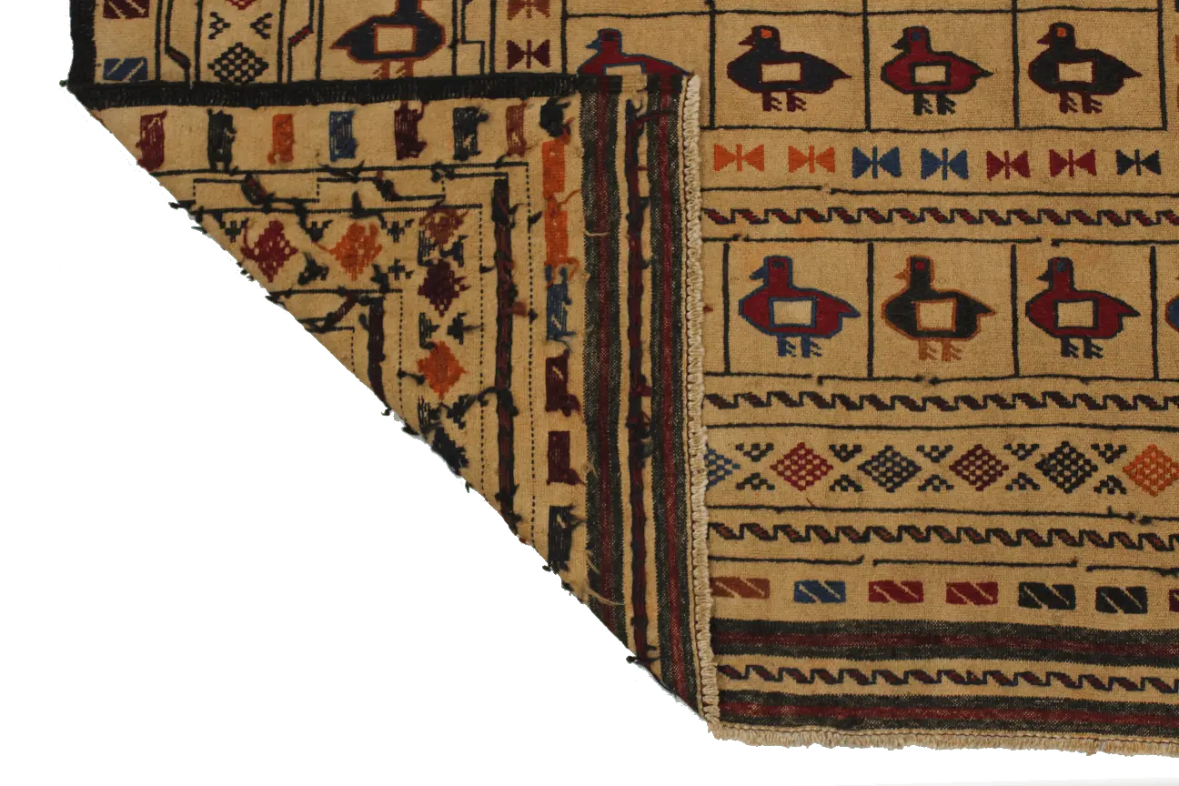 Kilim-Teppich Adraskan - Innenbereich, aus Wolle