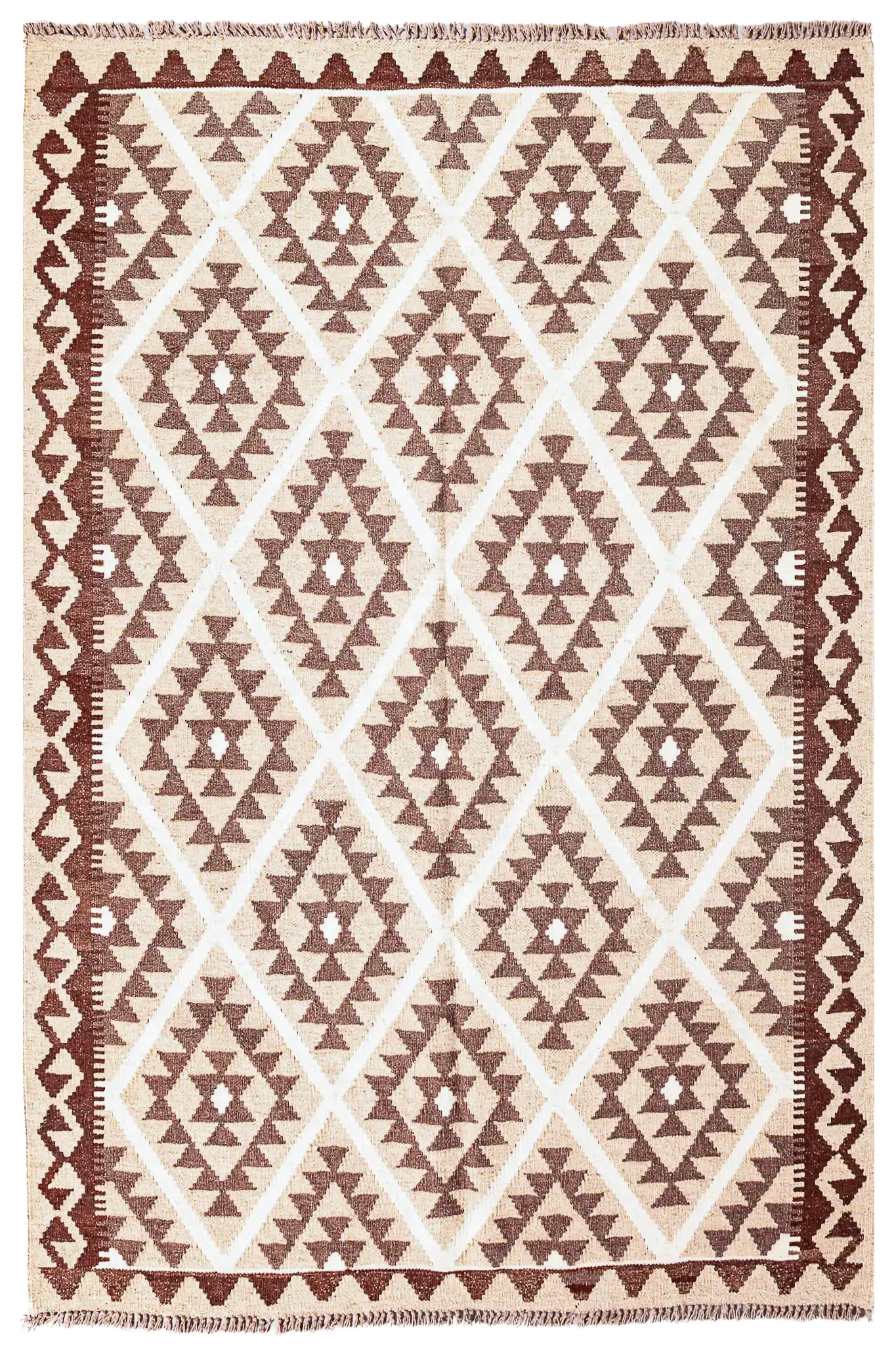 Alfombra Kilim Mai Mai 100% Lana - 155x194cm