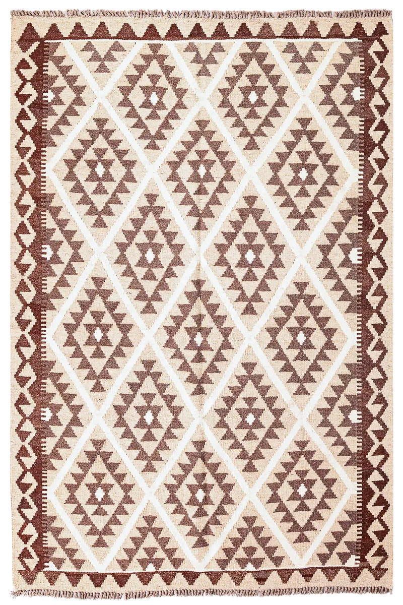 Alfombra Kilim Mai Mai 100% Lana - 155x194cm