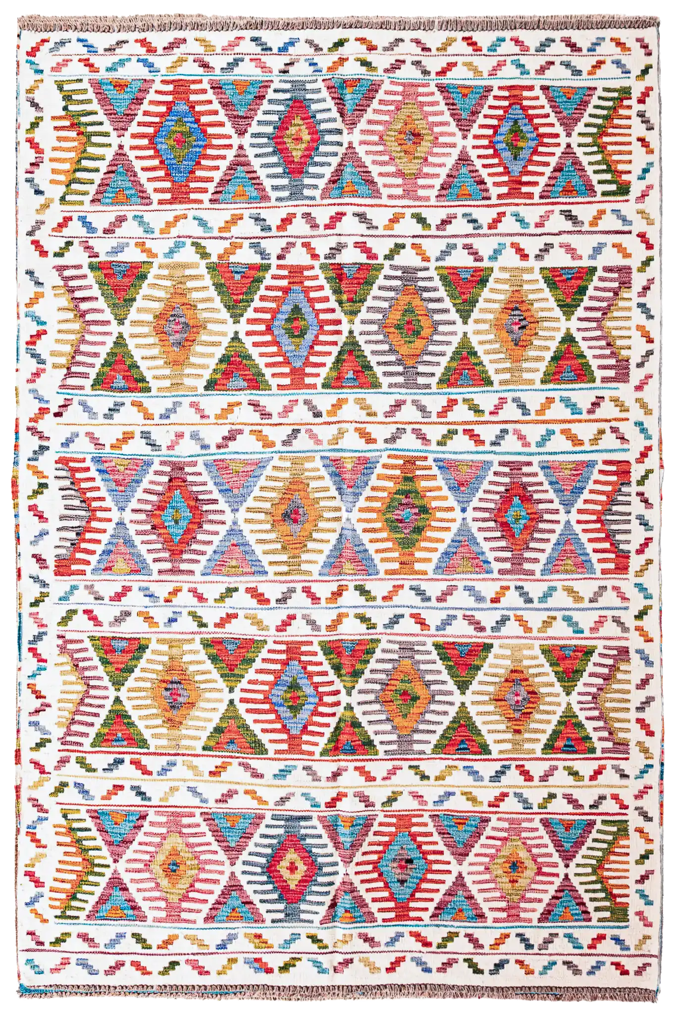Alfombra Kilim Mai Mai 100% Lana -  148x199cm