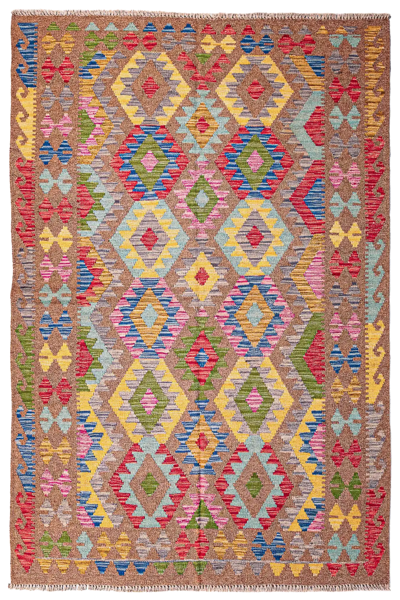 Alfombra Kilim Mai Mai 100% Lana - 150x190cm