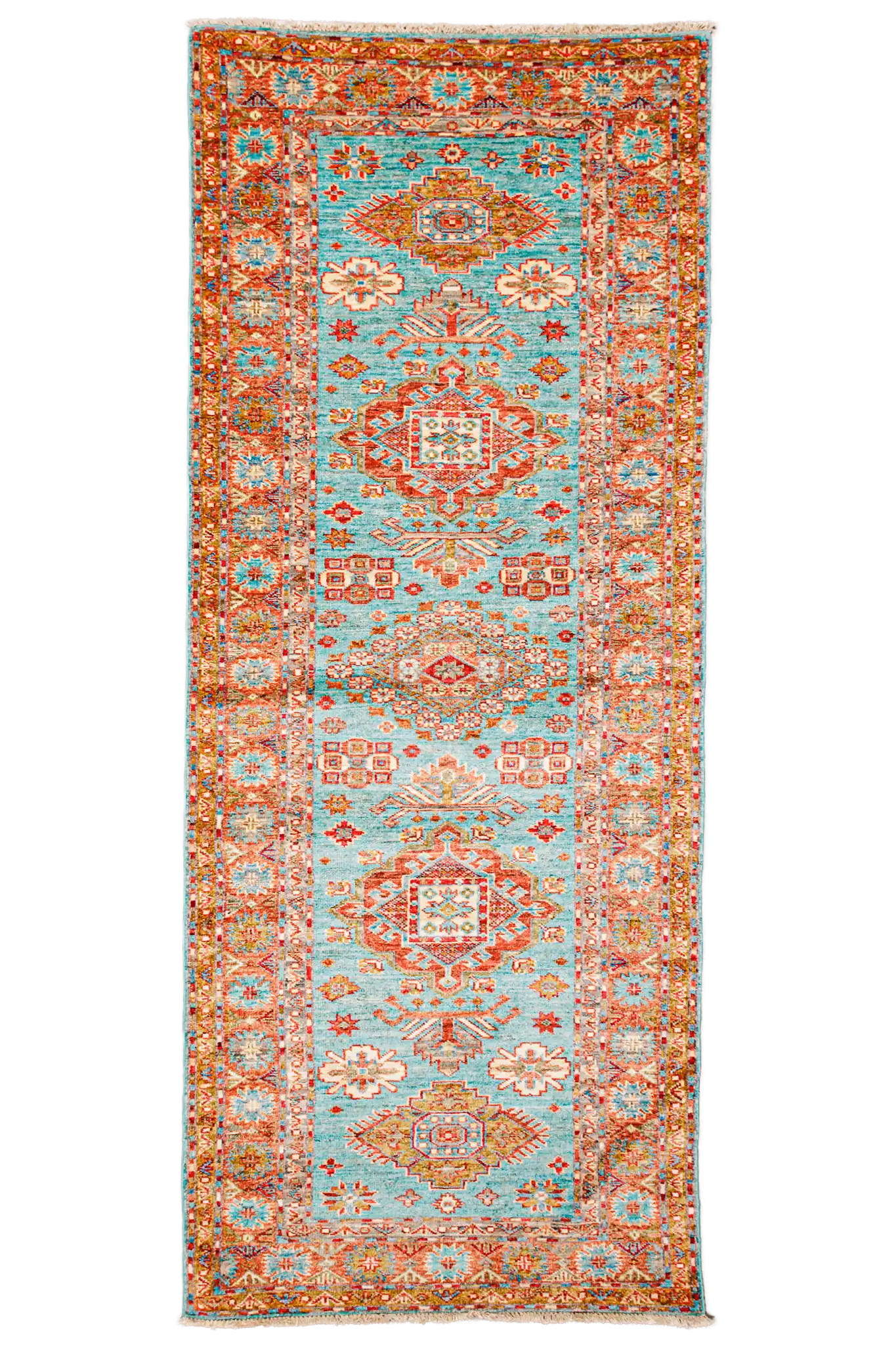 Teppich Kazak Super - 100% Wolle,  86x240cm