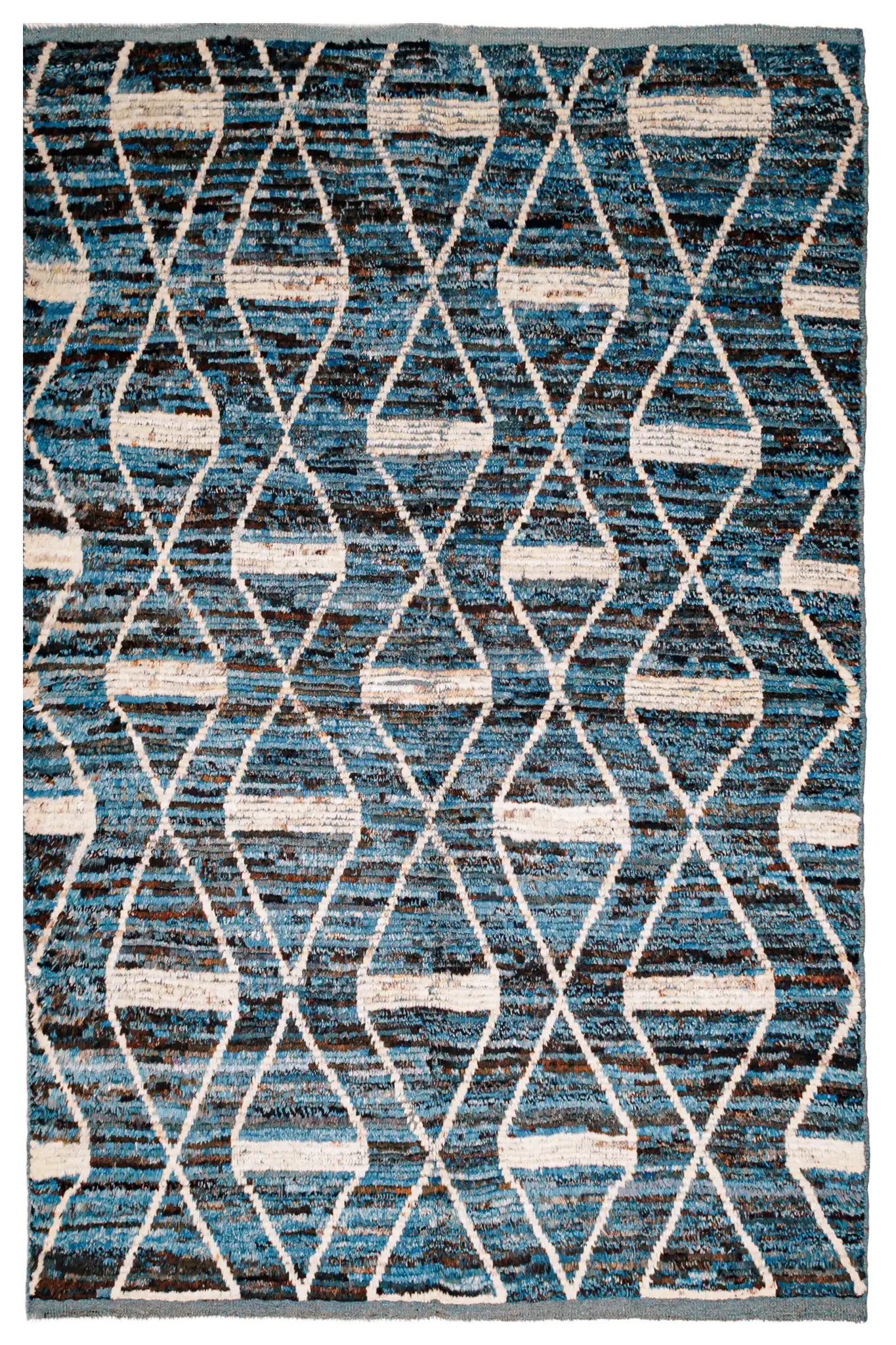 Alfombra Tribal Moroccan- 100% Lana