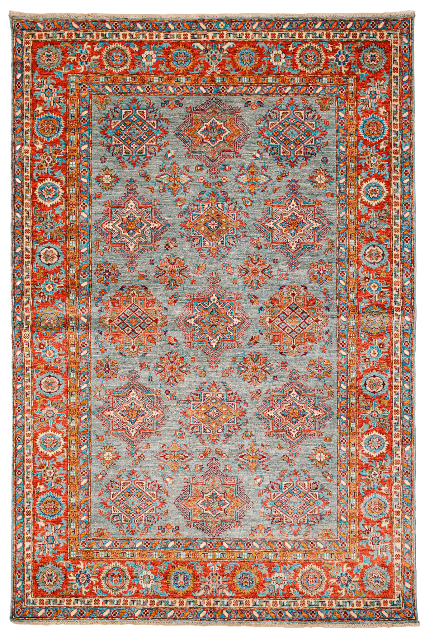 Teppich Kazak Super - 100% Wolle,  174x231cm