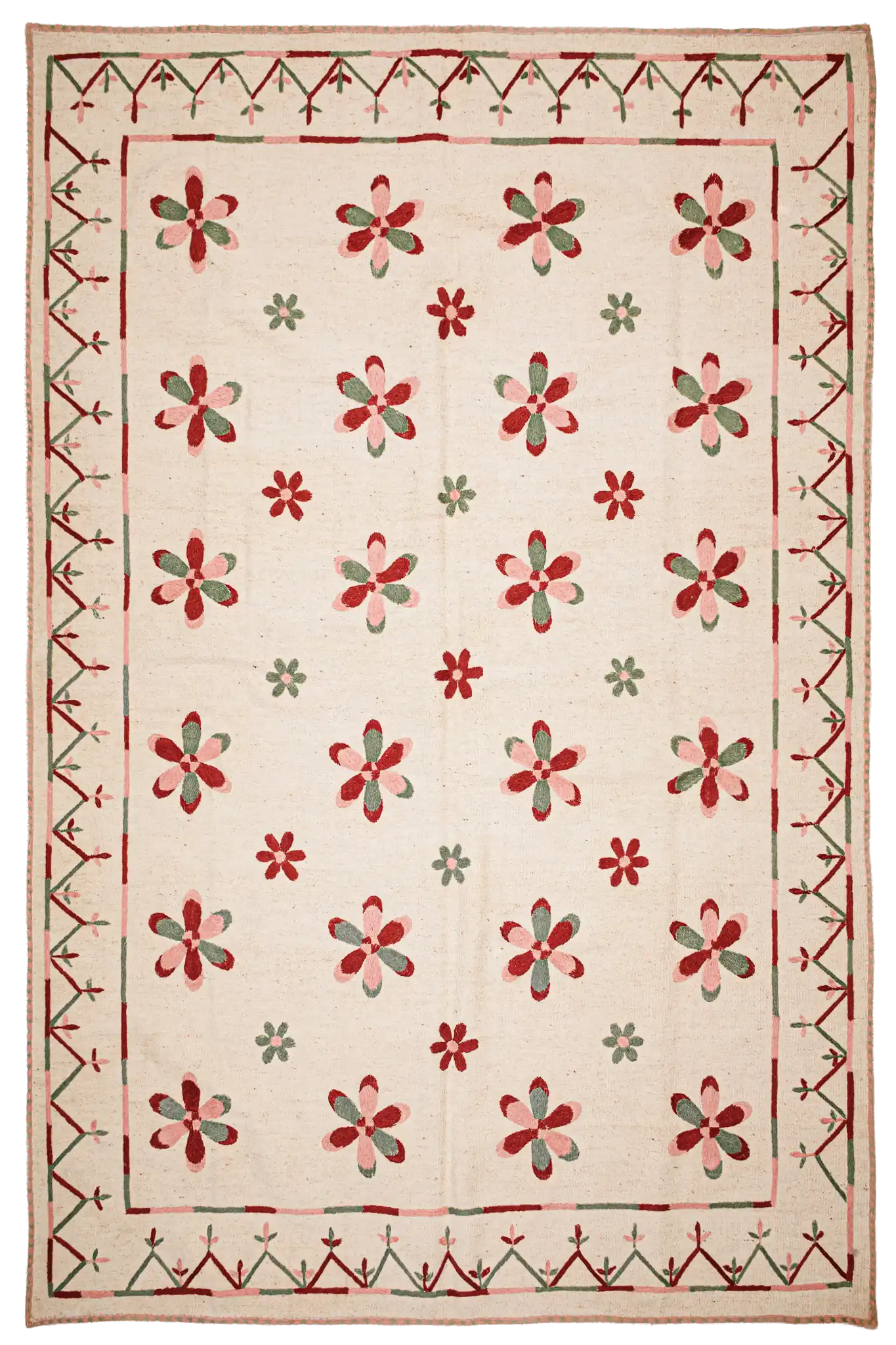 Teppich Kilim Suzani – Für Innenböden - 169x241cm