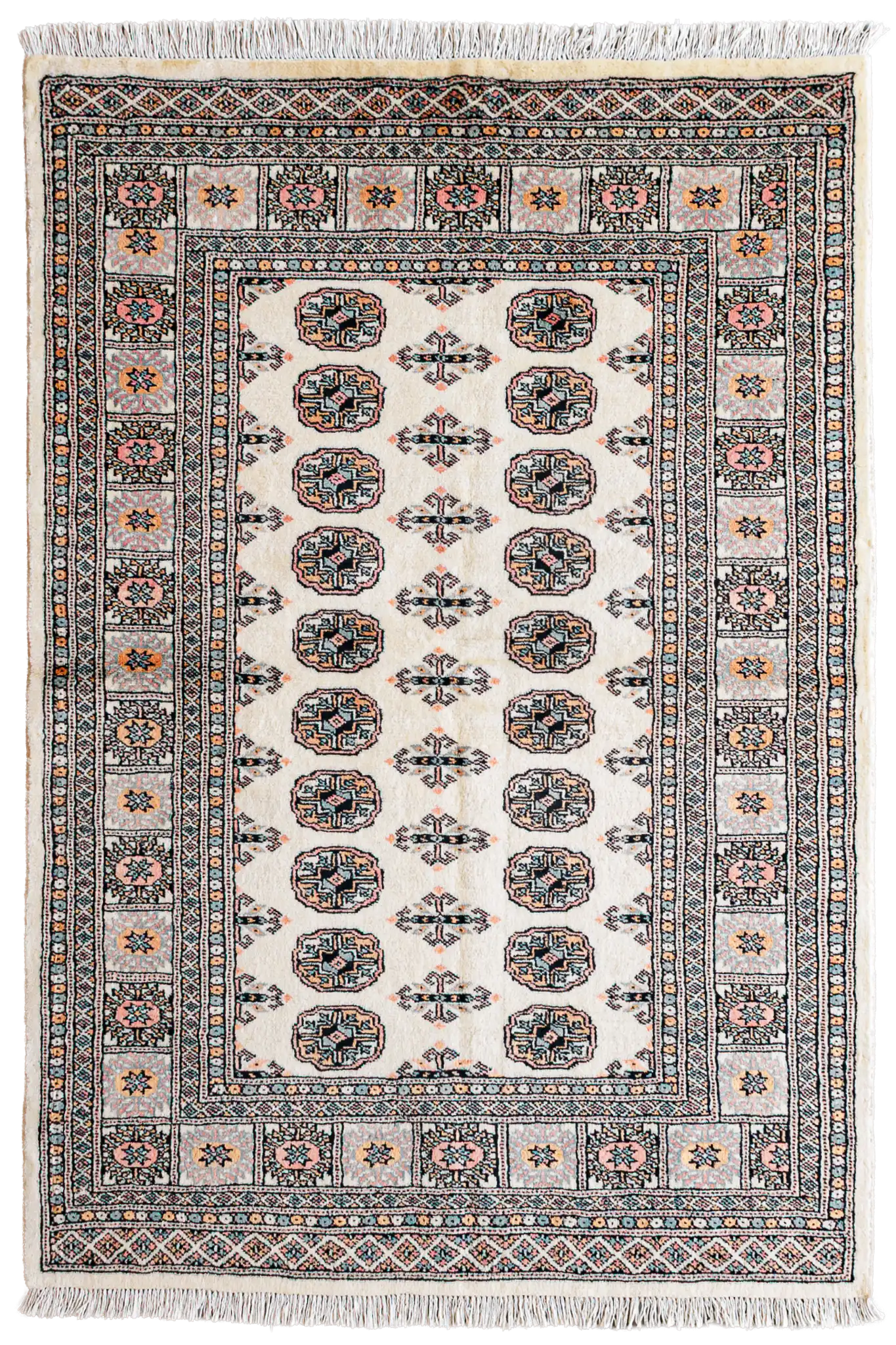 Alfombra Bukara Beige - Lana 100%