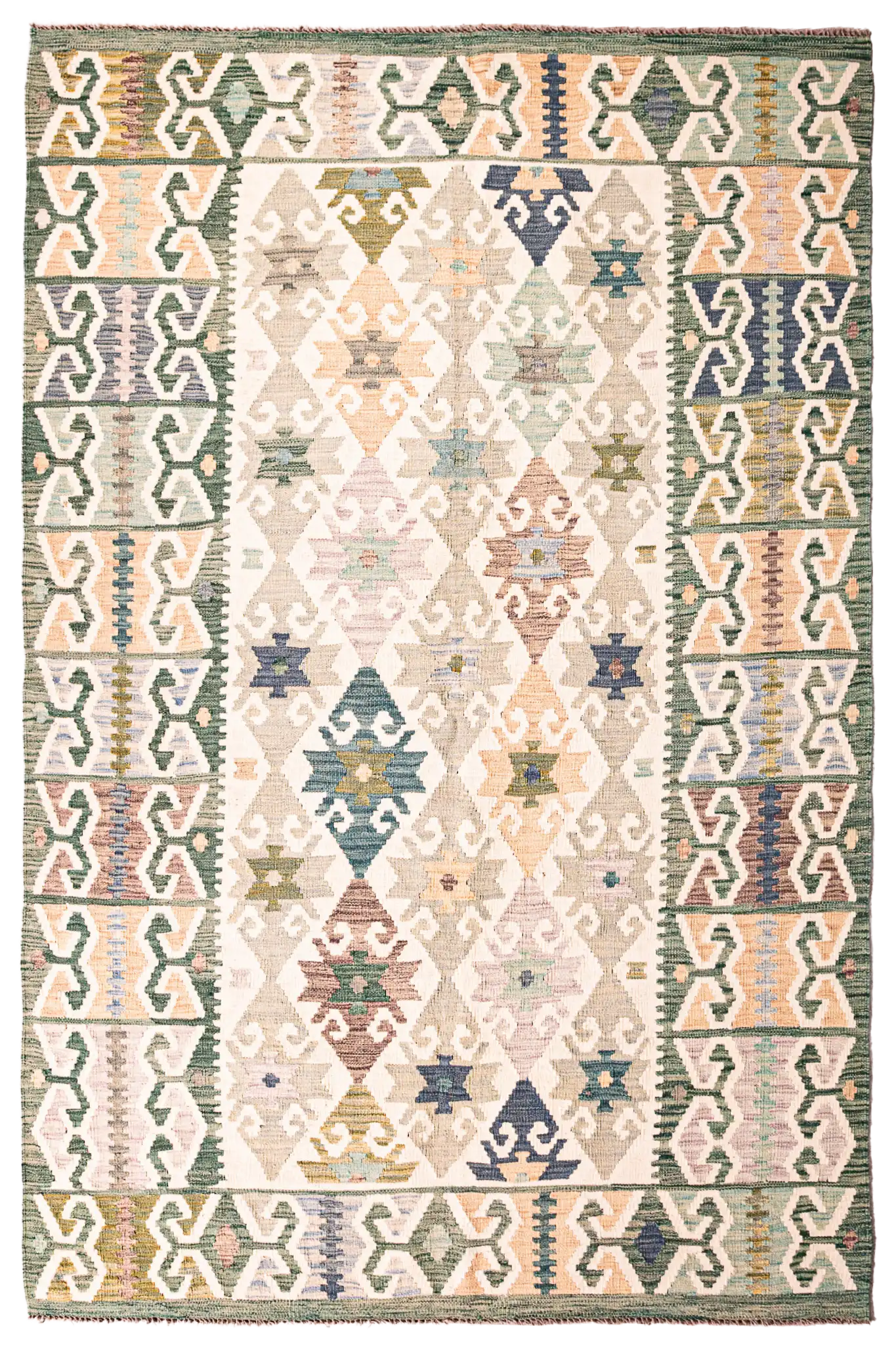 Teppich Kelim Mai Mai - 100 % Wolle - 174x250cm