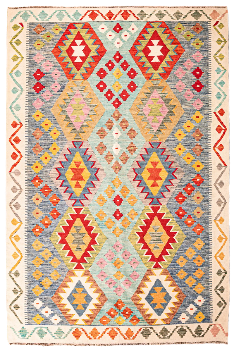 Alfombra Kilim Mai Mai 100% Lana -  180x260cm