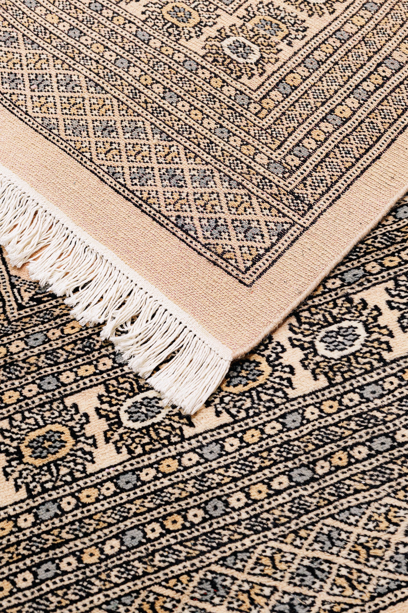 Alfombra Bukara Beige - Lana 100%  300x400cm