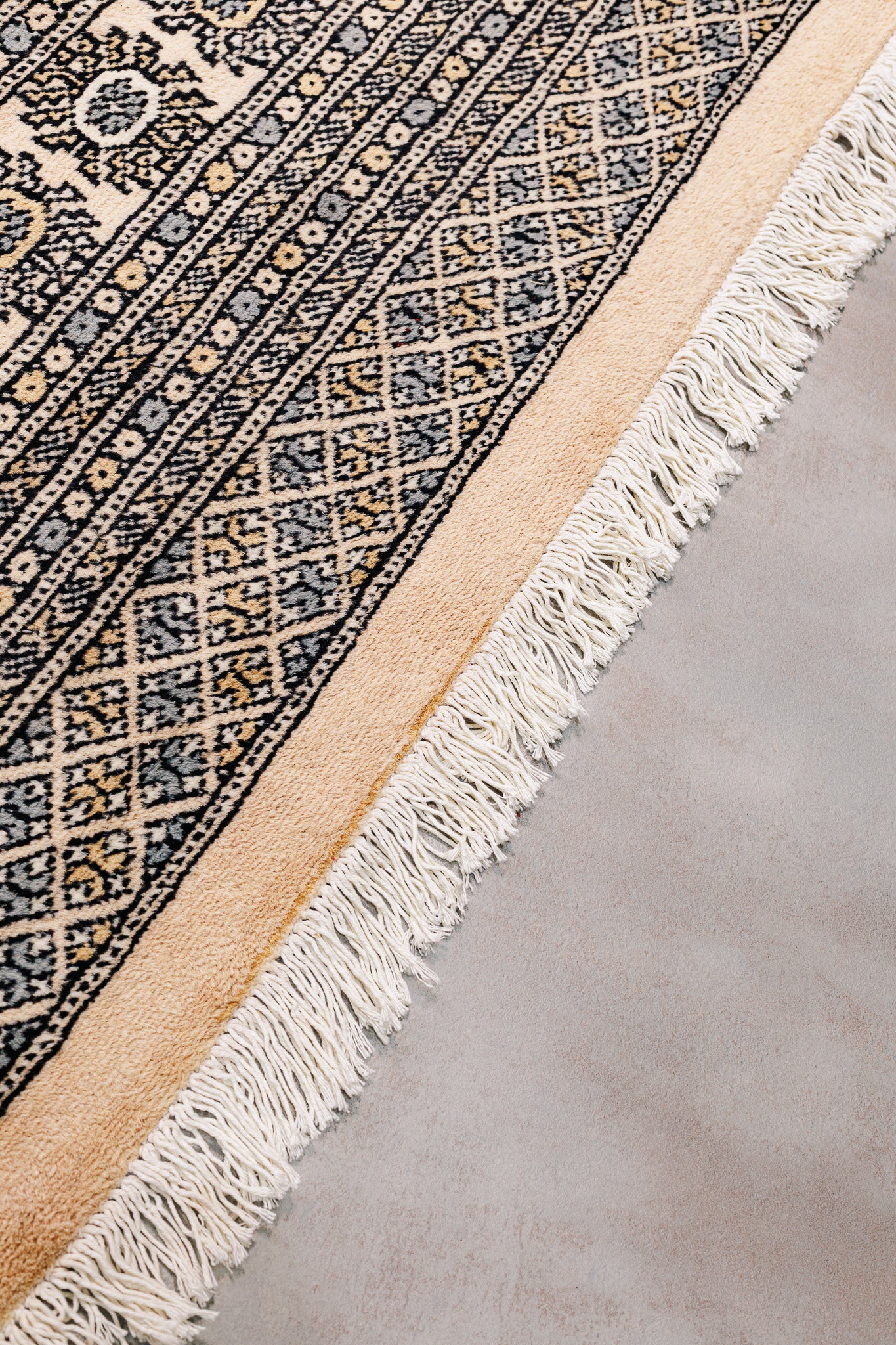 Alfombra Bukara Beige - Lana 100%  300x400cm