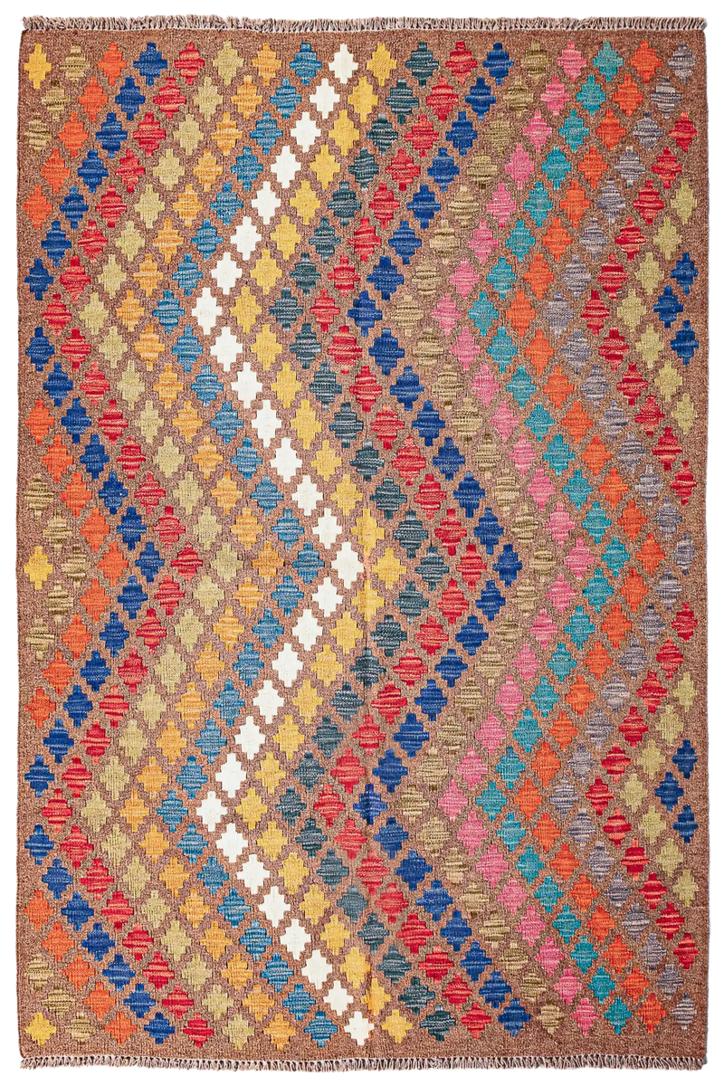 Alfombra Kilim Mai Mai 100% Lana -  153x194cm