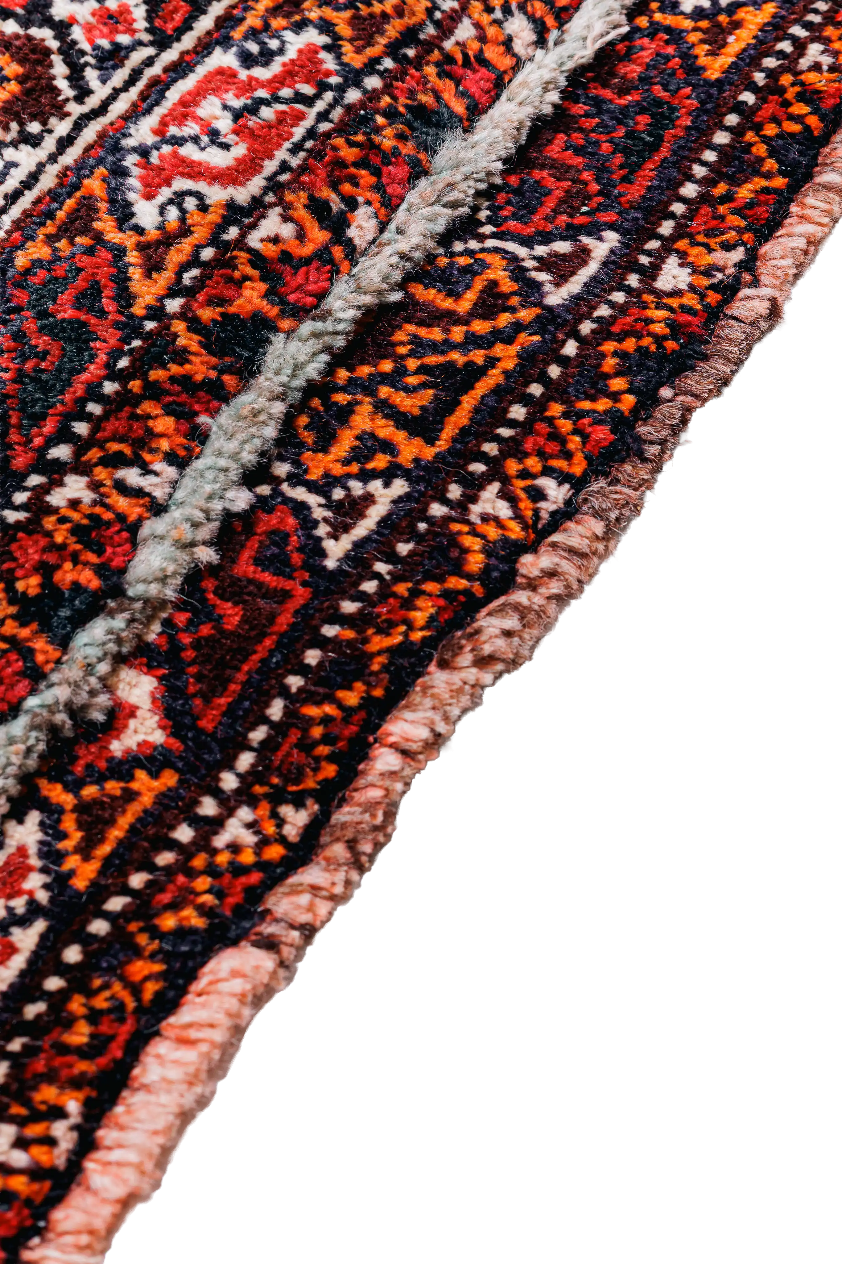 Alfombra Shiraz Qashqai - en Lana Roja 200 x 295 cm