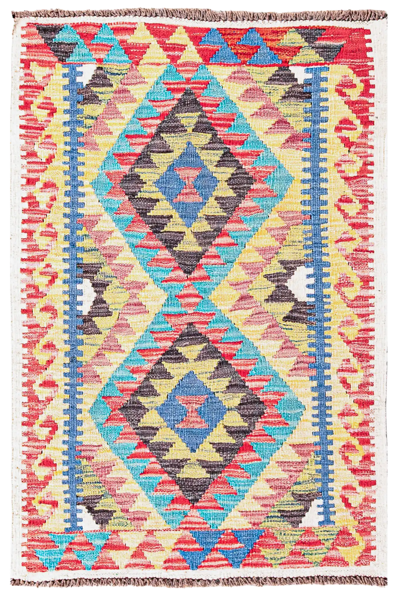 Alfombra Kilim Mai Mai 100% Lana -  75x114cm