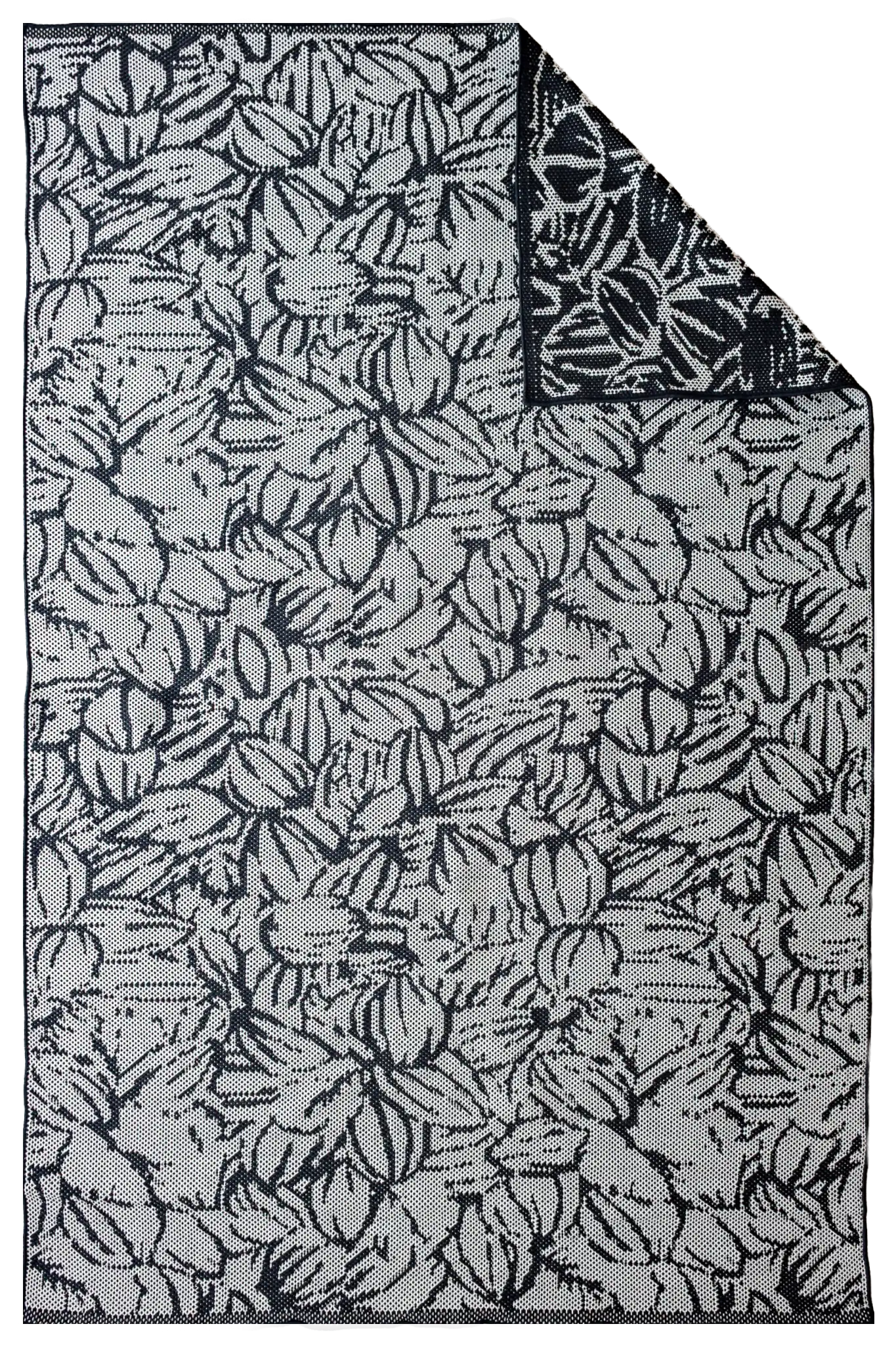 Teppich Duna Flower - Synthetisch, von außen