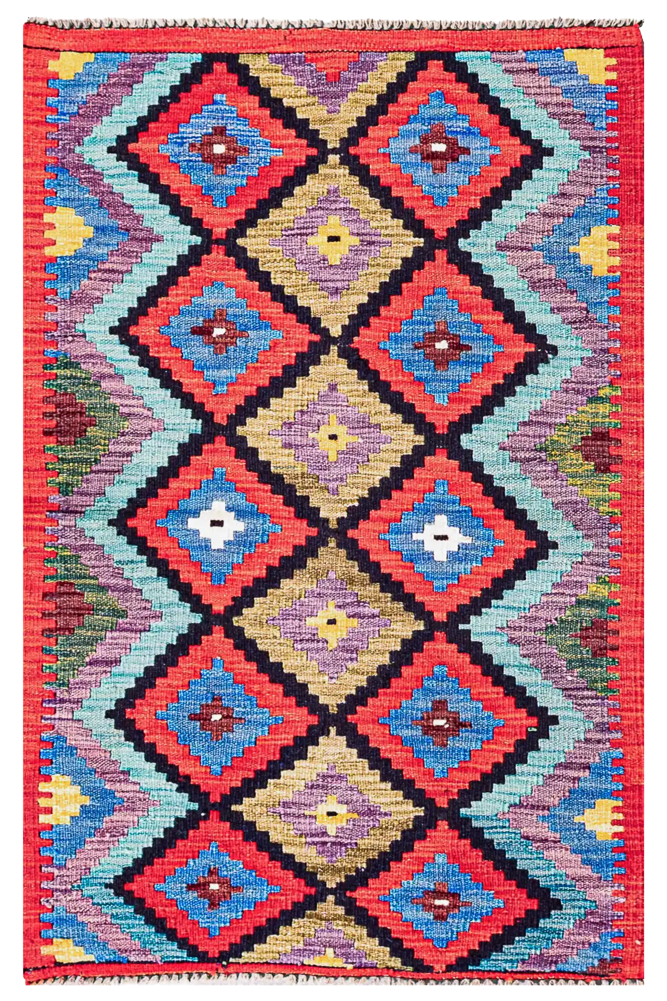 Alfombra Kilim Mai Mai 100% Lana -  79x127cm