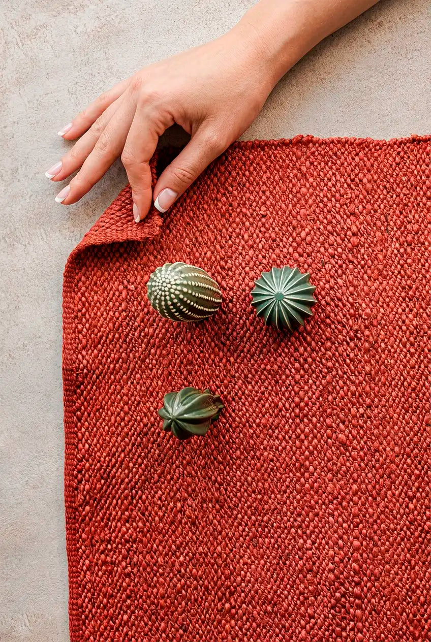 Alfombra Le Marche Red - Interior Yute