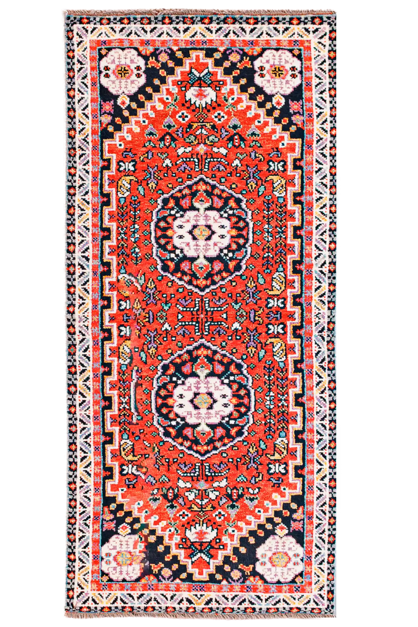 Alfombra Shiraz - de Pasillo 100% Lana