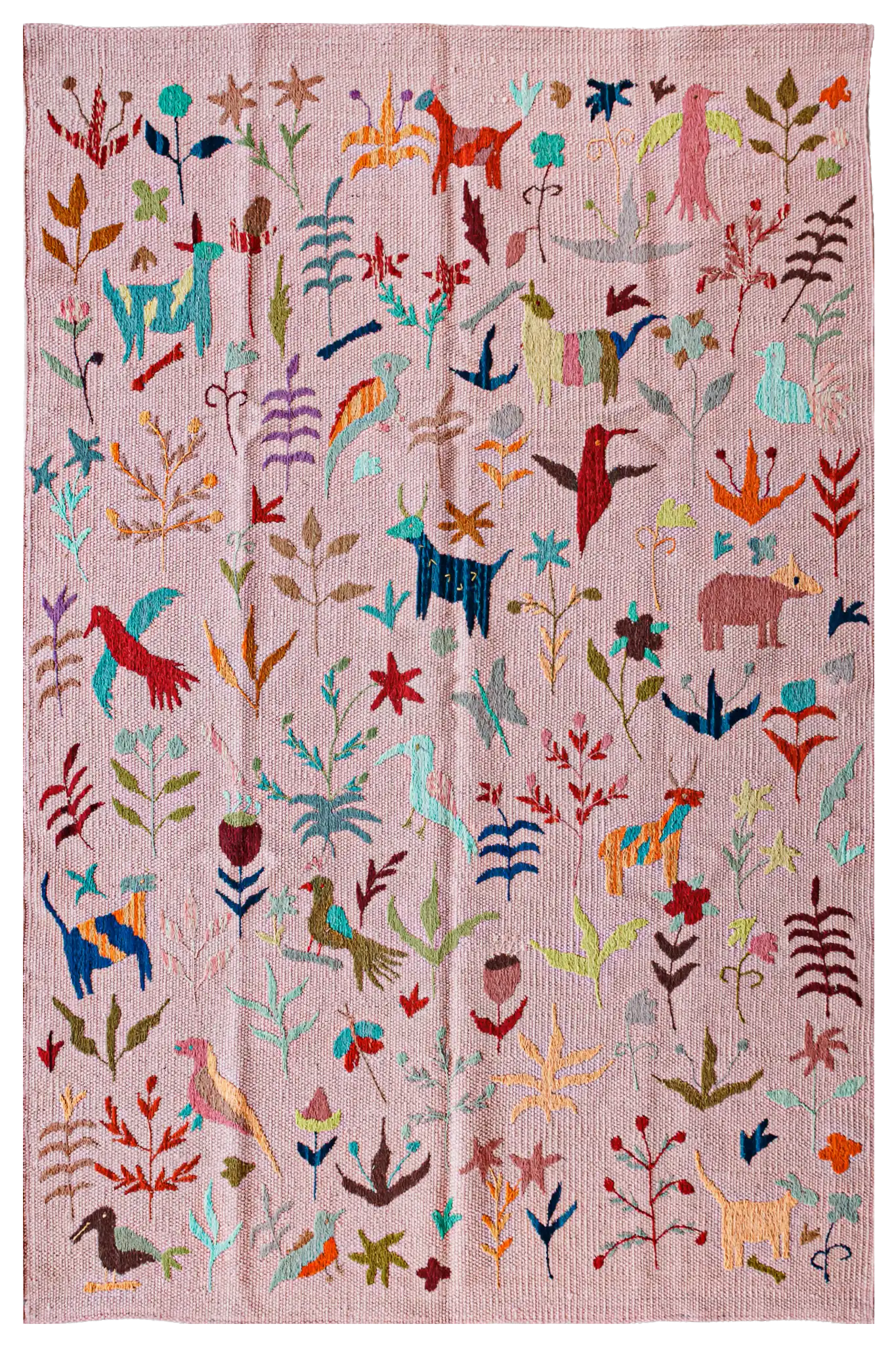 Alfombra Kilim Suzani - para suelos de Interior - 148x216cm