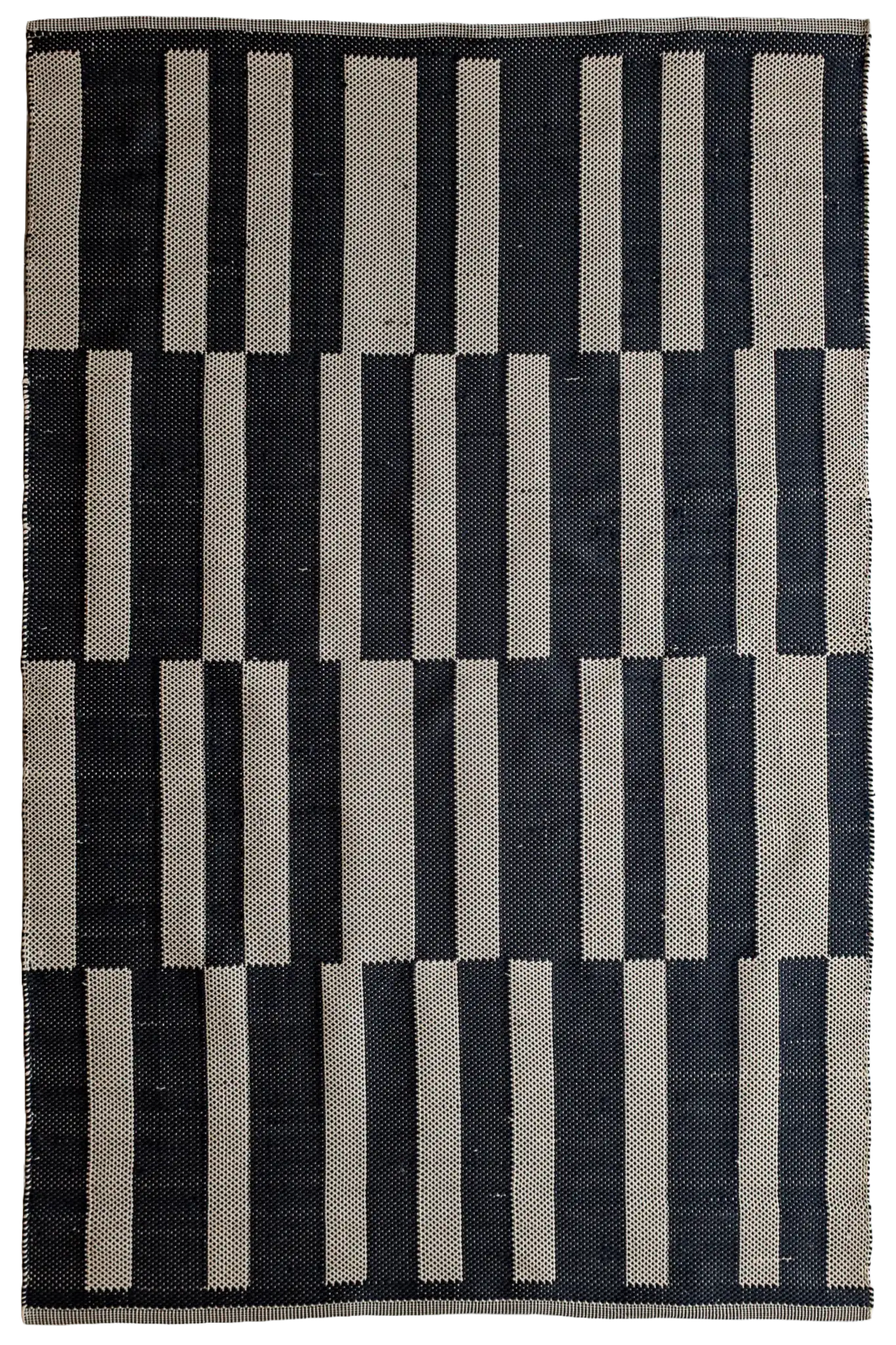 Teppich Duna Black - Synthetisch, von außen