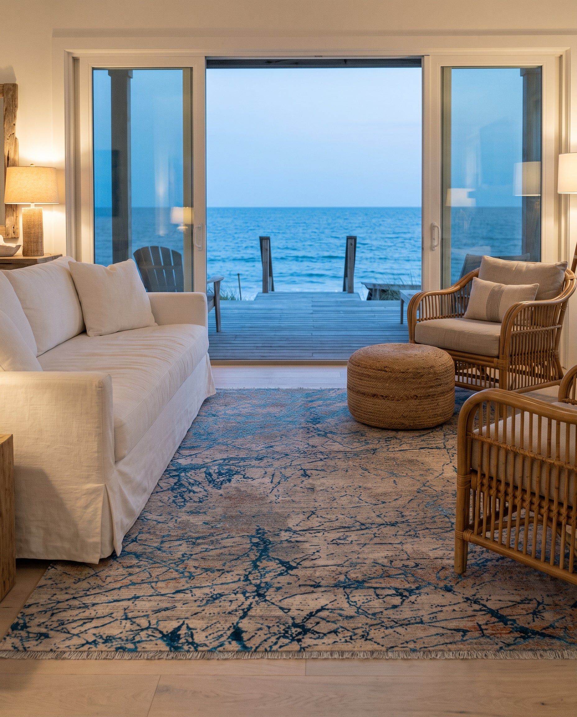 Alfombra Lux Turco Sea Blue -  de Salón