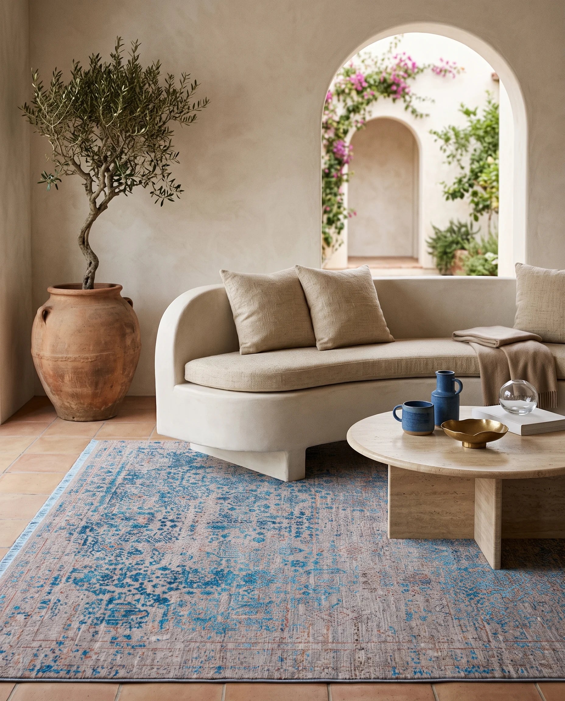 Alfombra Lux Turco Blue Design -  de Salón