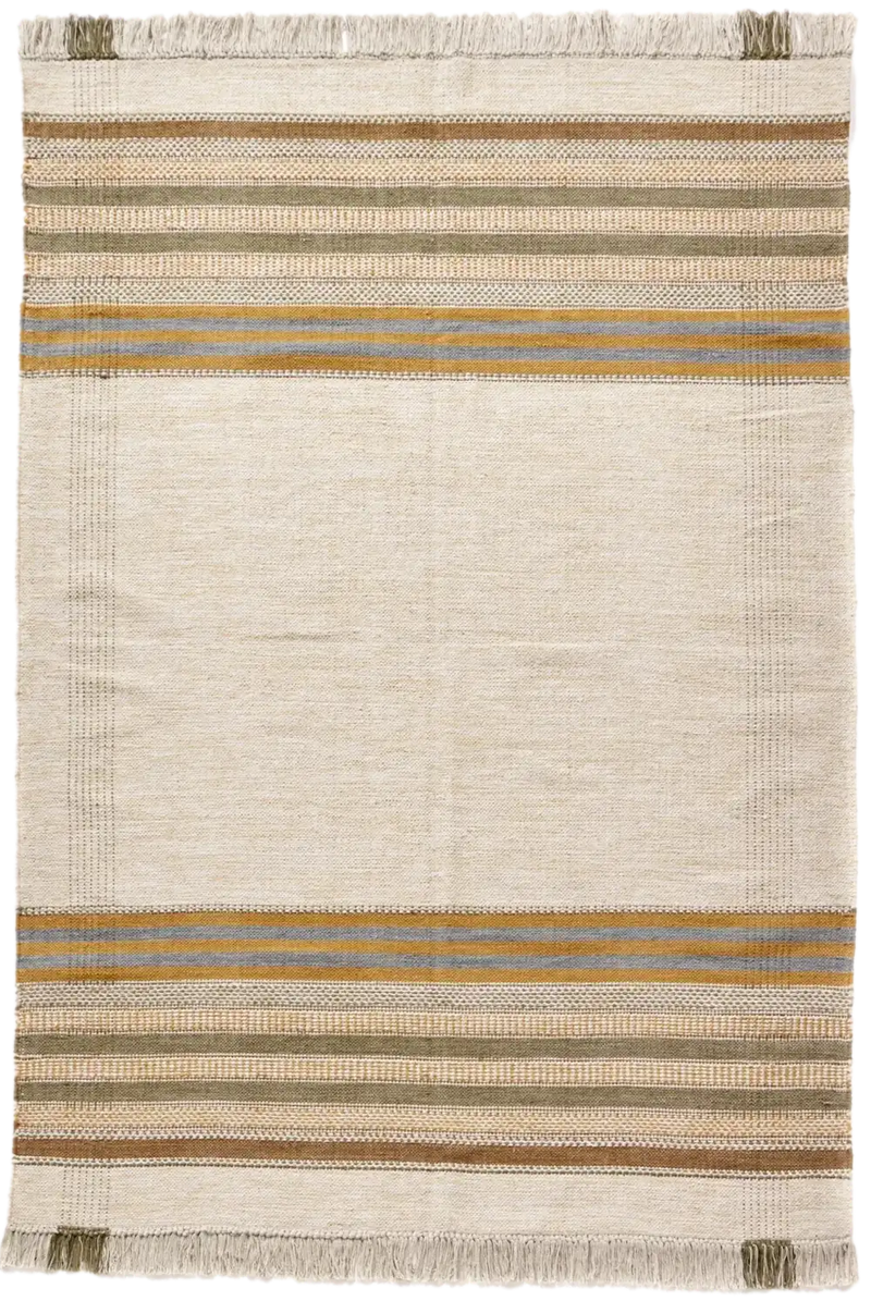 Alfombra Kilim Basic Lines - de Algodón