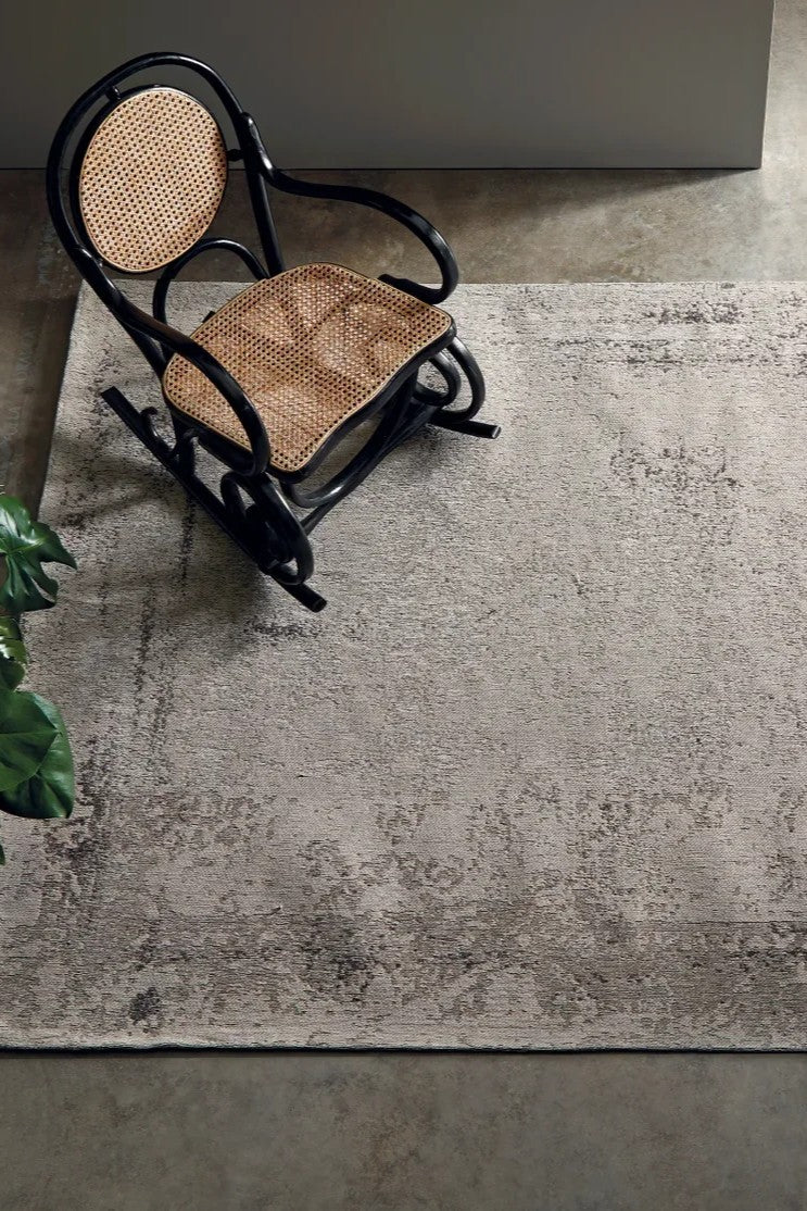 Alfombra Vintage - de Fibras Sinteticas para el Salón Multicolor