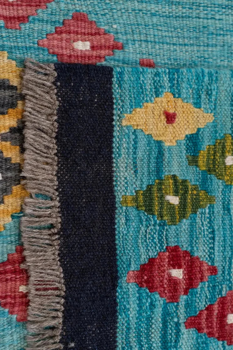 177 x 255 cm - Turquesa Multicolor