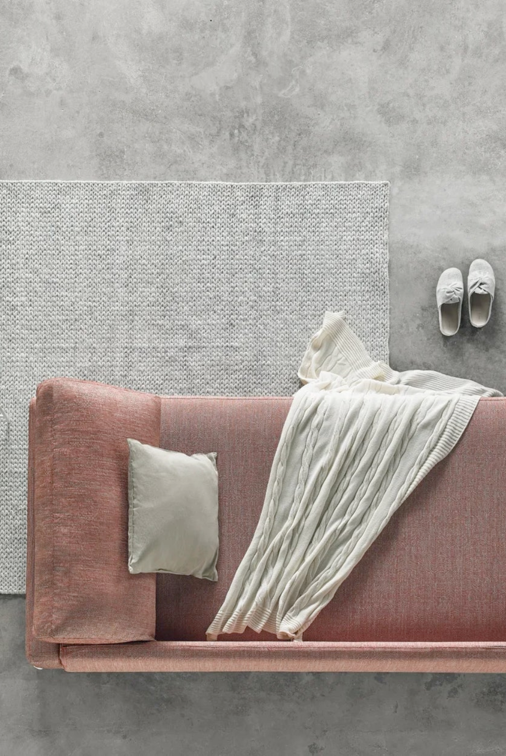 Einzigartiger Teppich – aus synthetischen Fasern