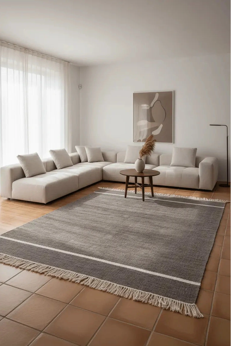 Alfombra Kilim Basic - en color