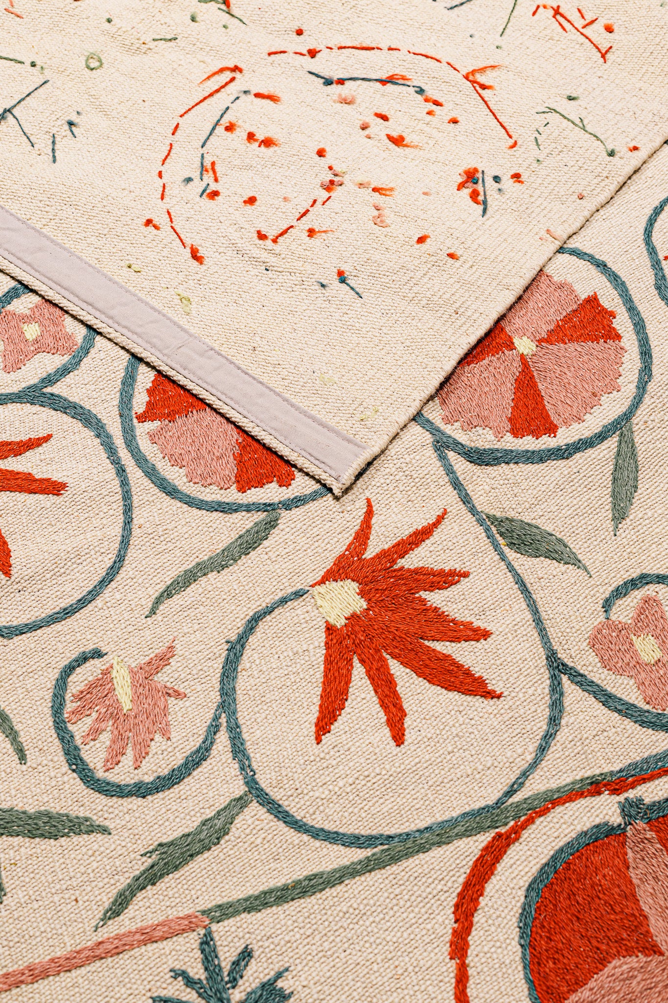 Teppich Kilim Suzani – Für Innenböden - 171x231cm