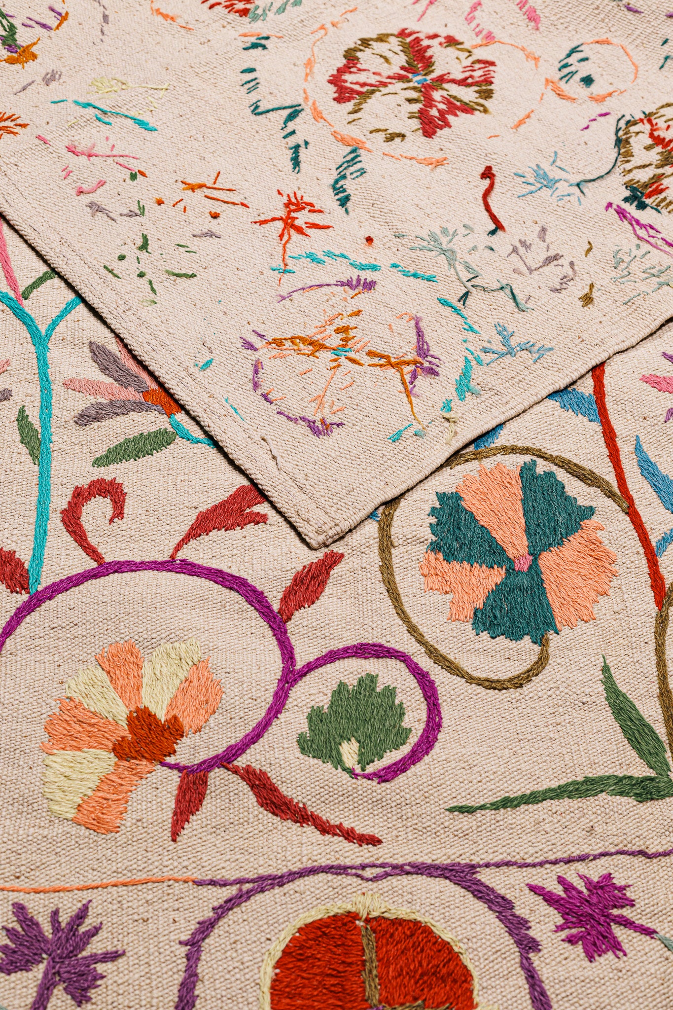 Teppich Kilim Suzani – Für Innenböden - 130x174cm