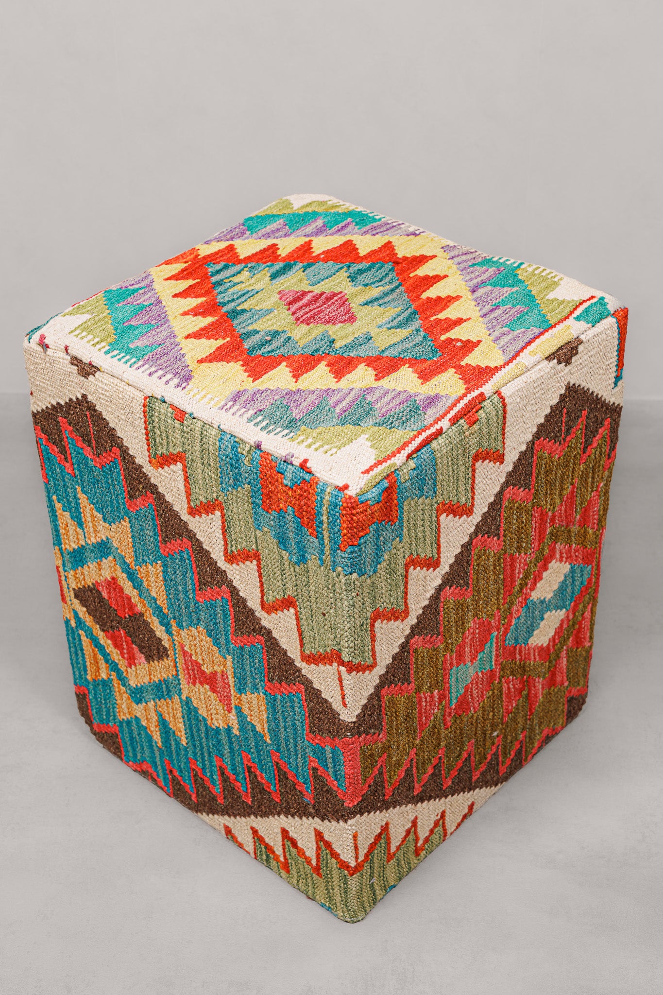 Pouf Square Kilim Mai Mai size 40x50cm