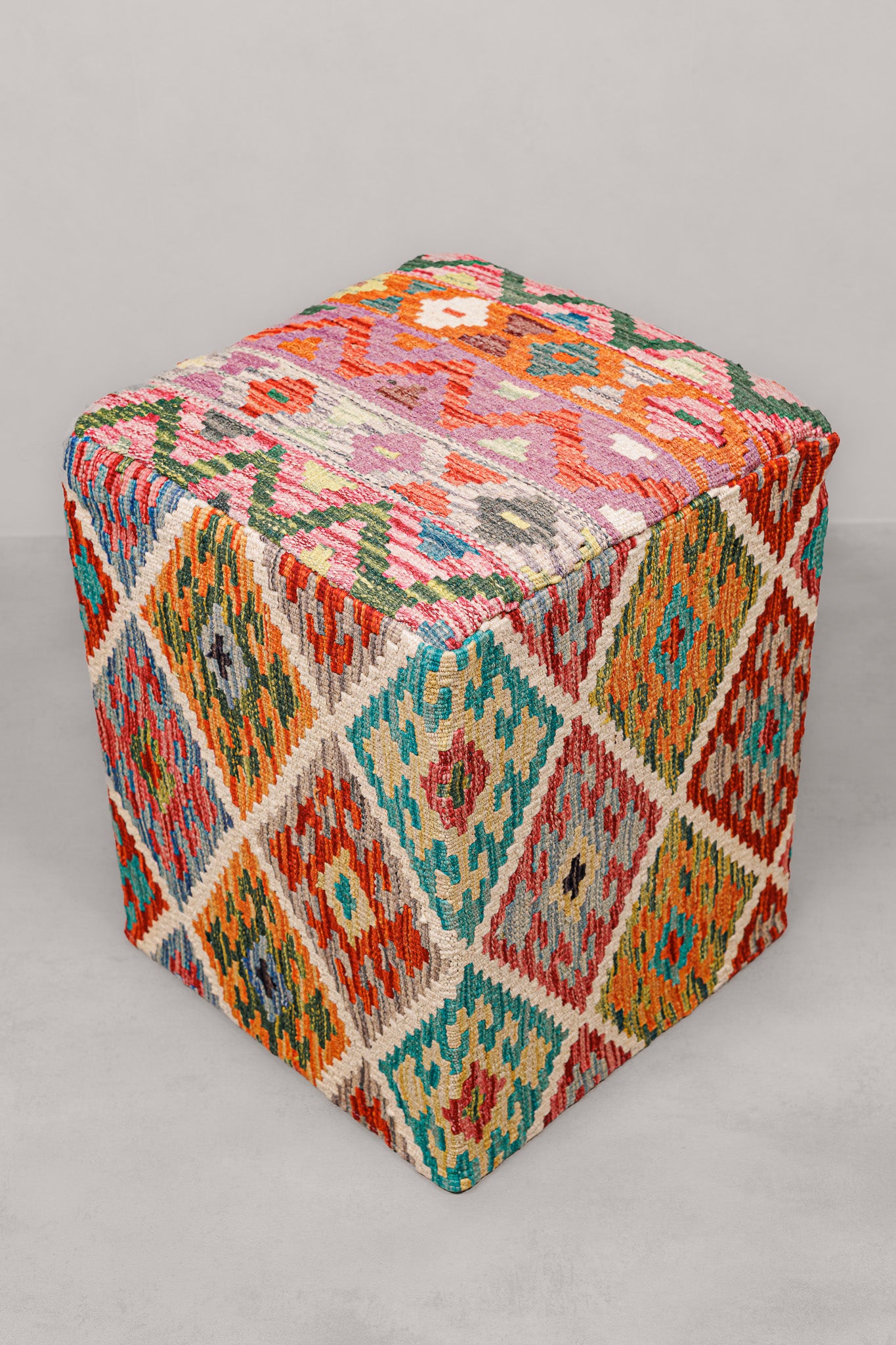 Pouf Square Kilim Mai Mai size 40x50cm