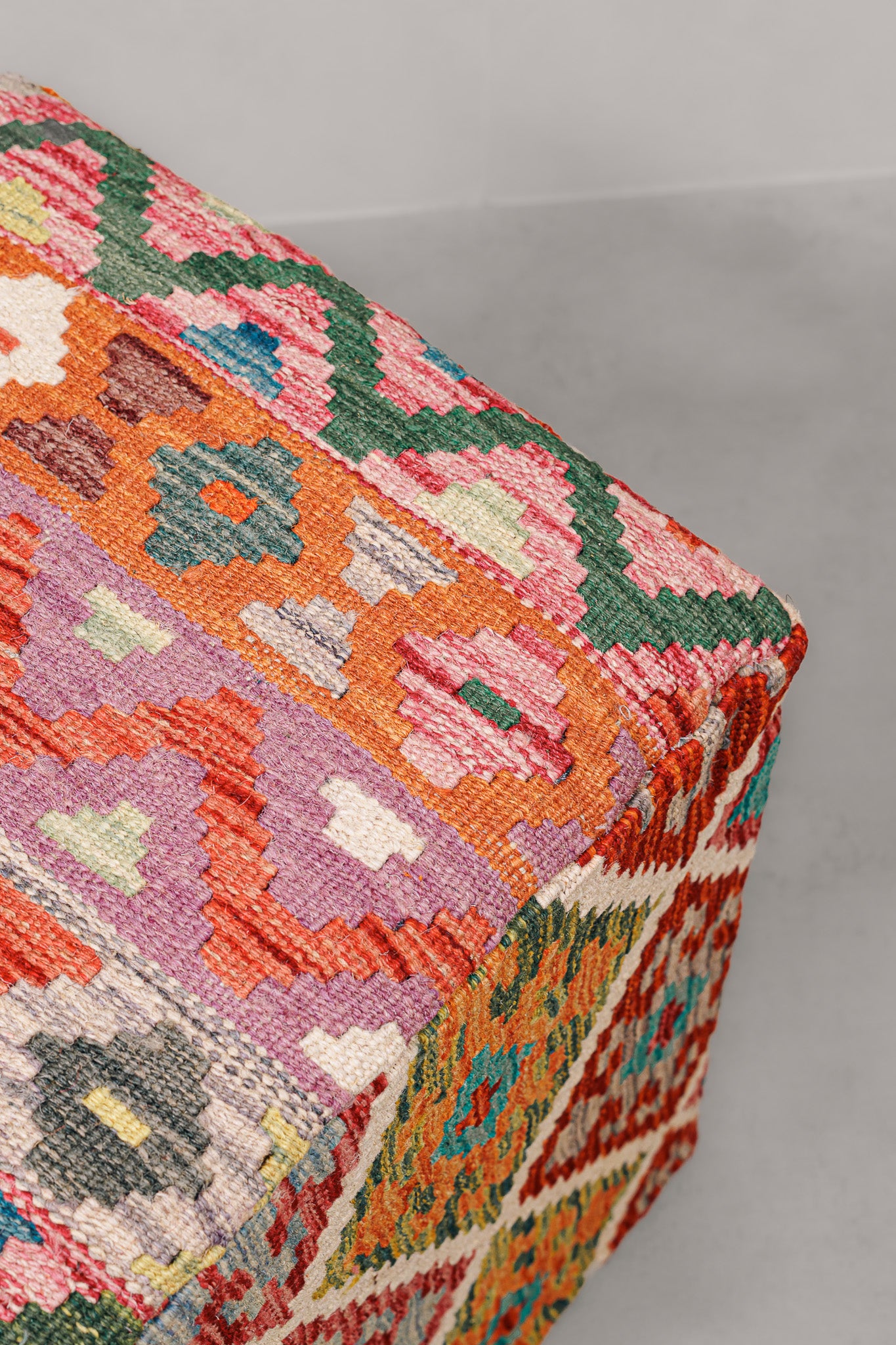 Pouf Square Kilim Mai Mai size 40x50cm