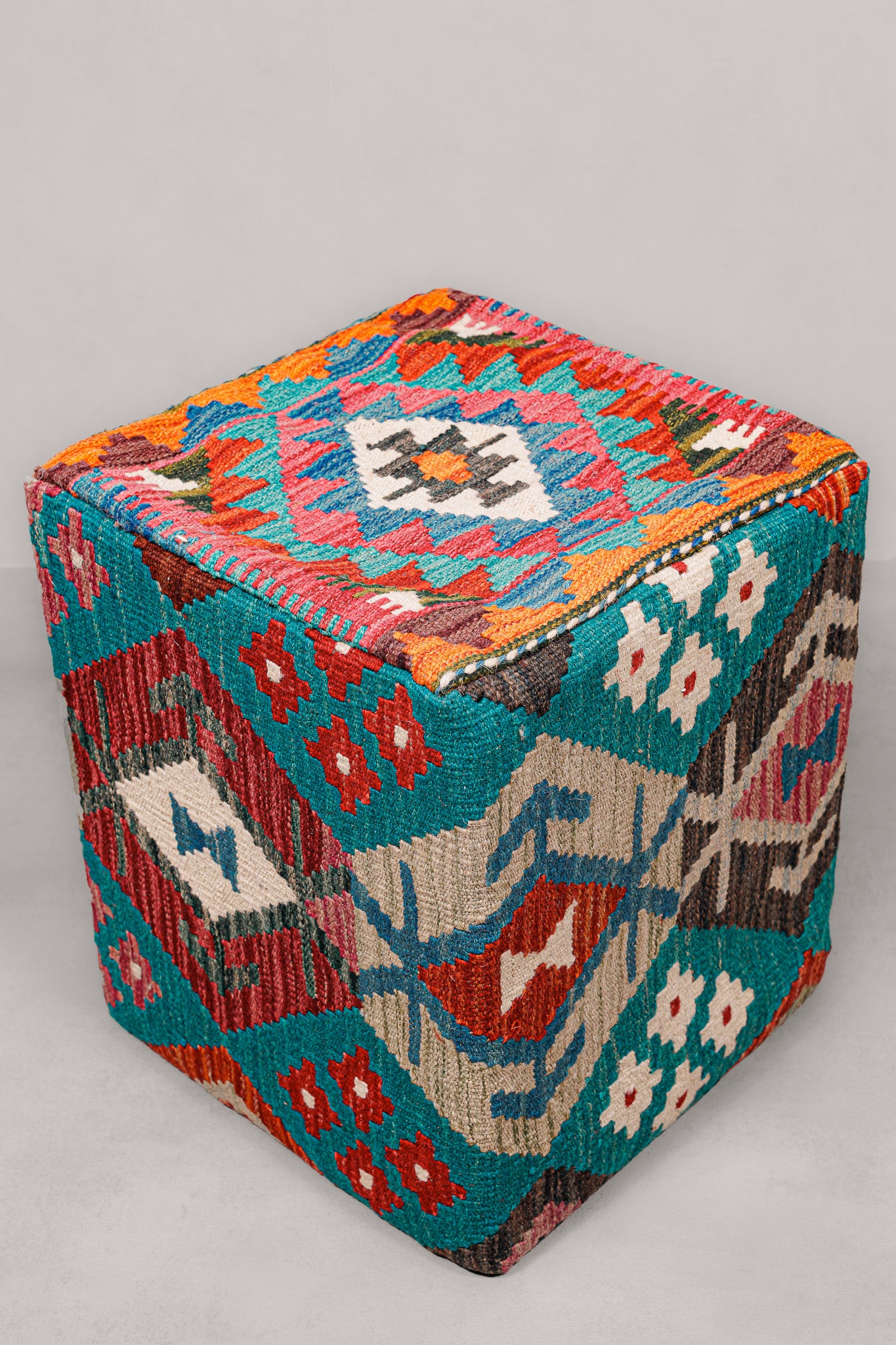 Pouf Square Kilim Mai Mai size 40x50cm