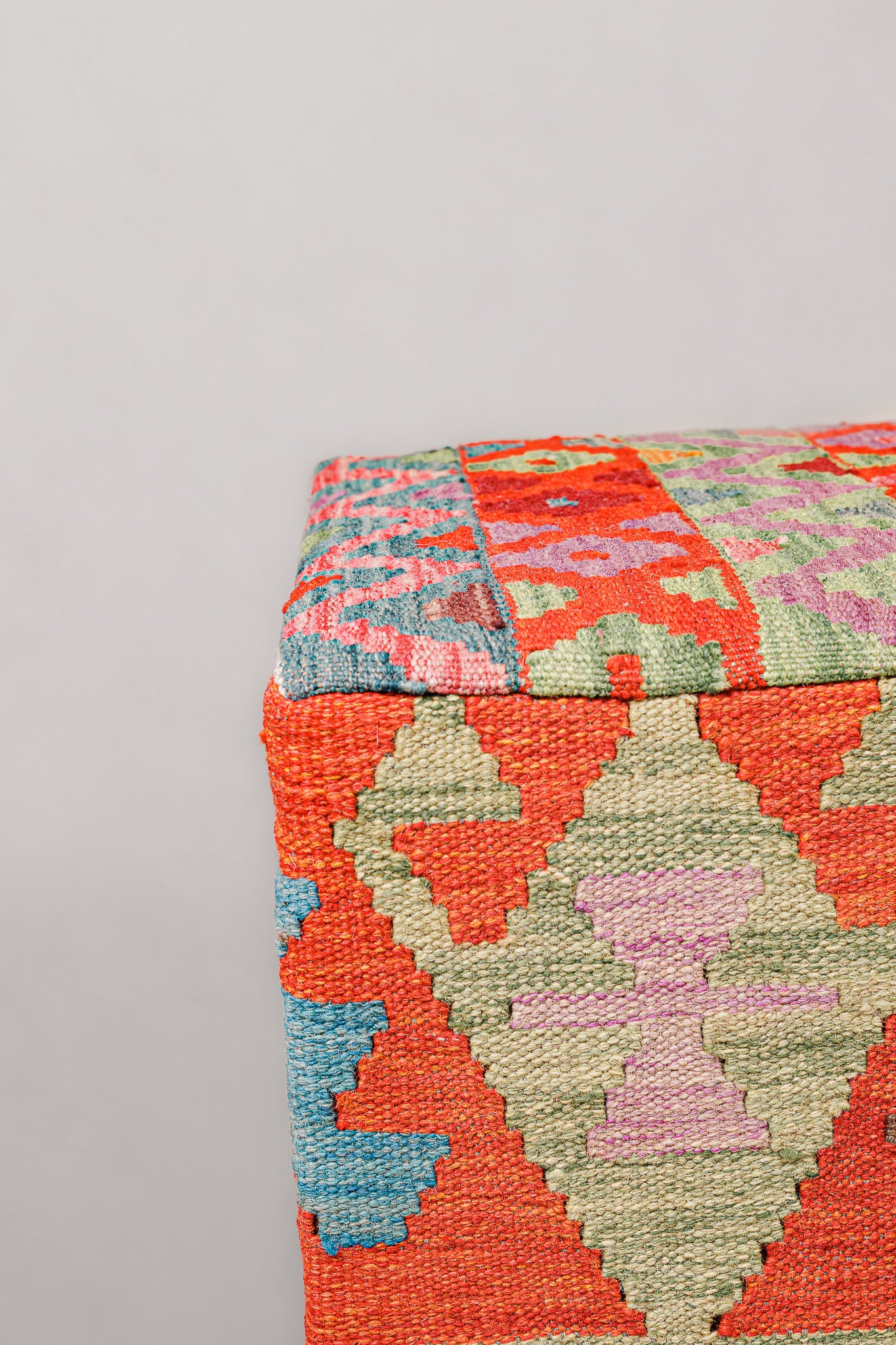 Pouf Square Kilim Mai Mai size 40x50cm