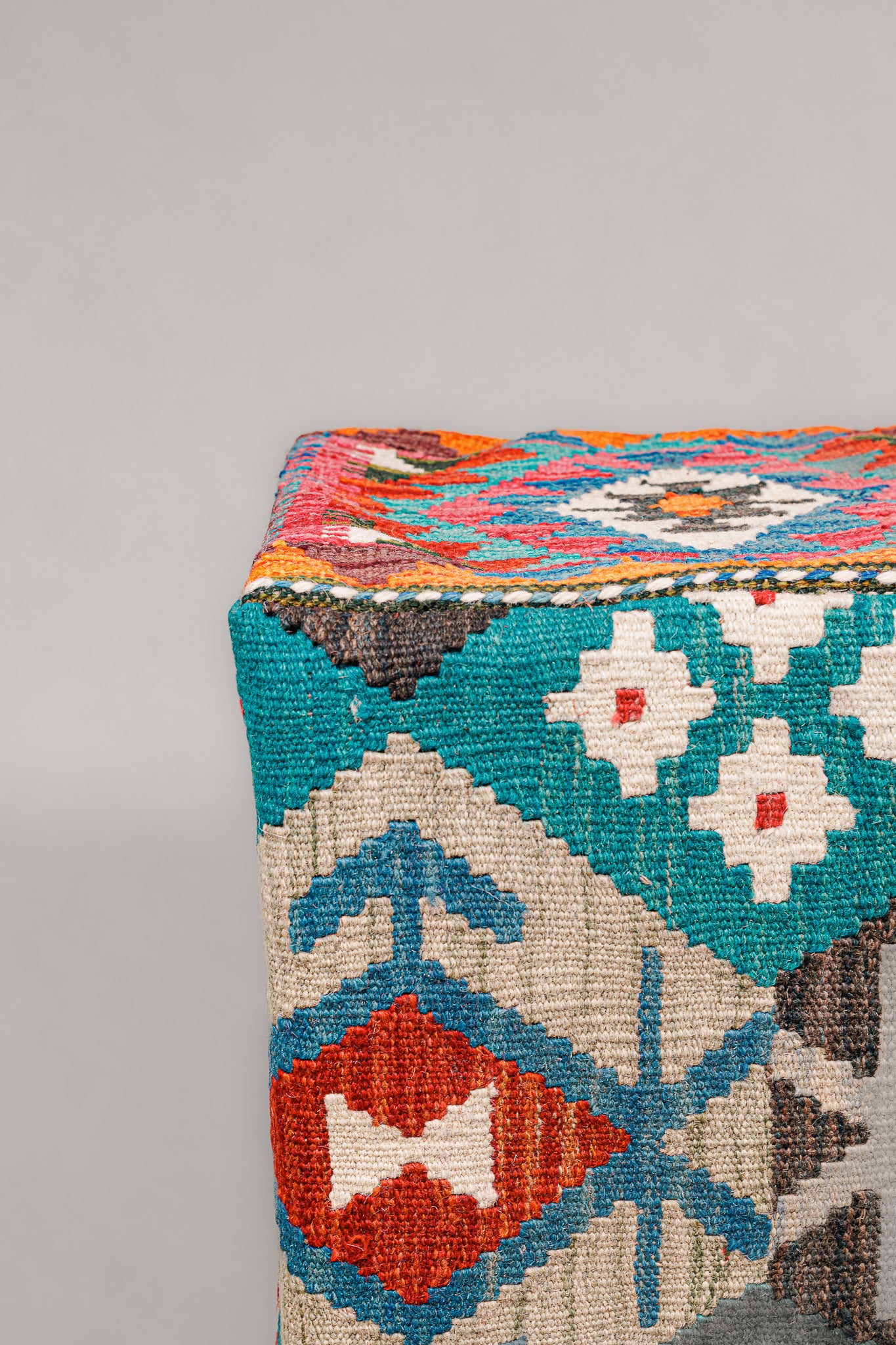 Pouf Square Kilim Mai Mai size 40x50cm