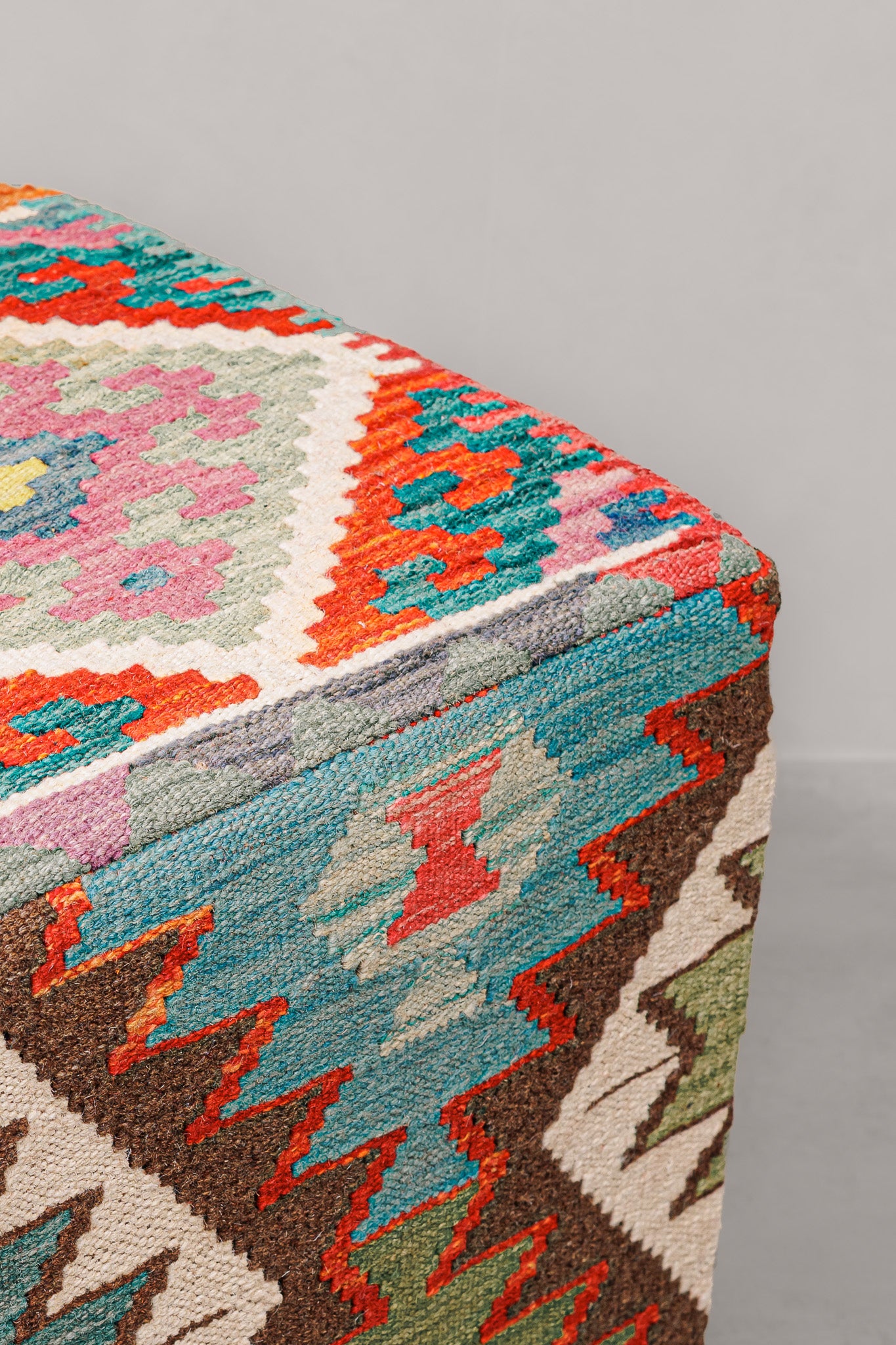 Pouf Square Kilim Mai Mai size 40x50cm