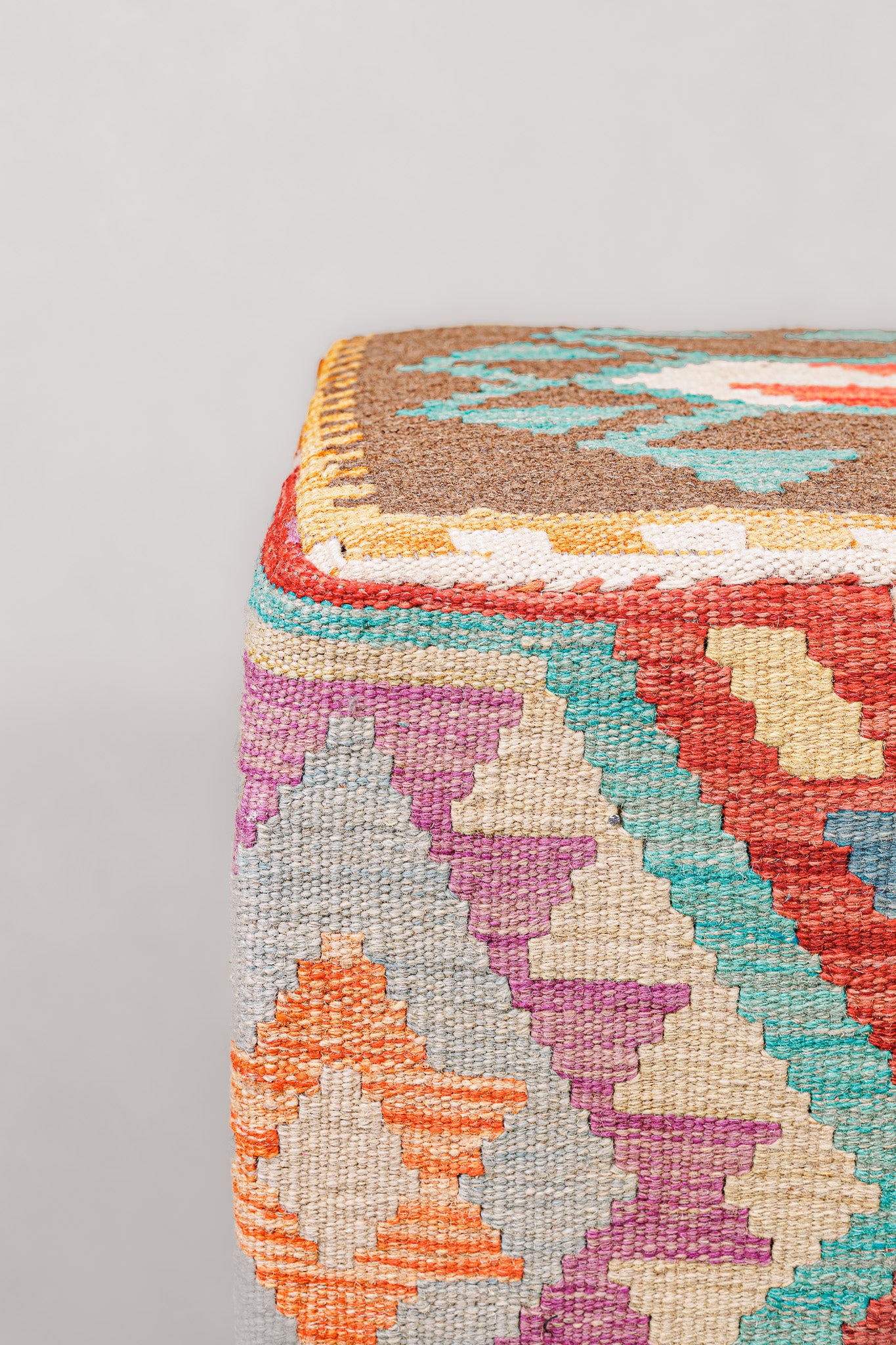 Pouf Square Kilim Mai Mai size 40x50cm