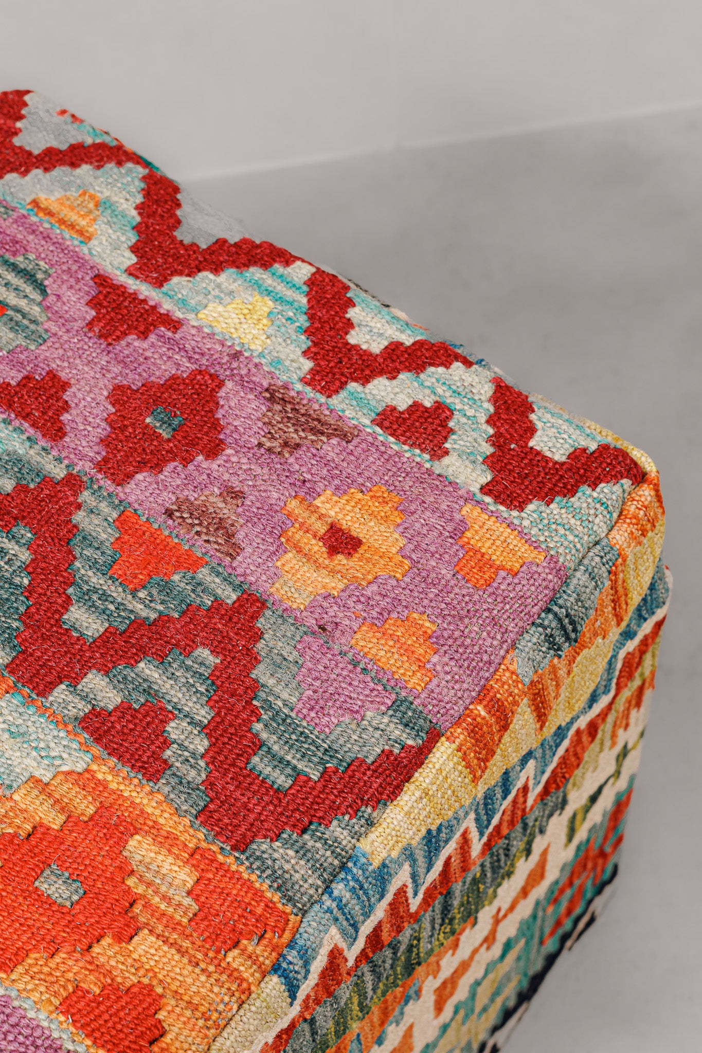 Pouf Square Kilim Mai Mai size 40x50cm