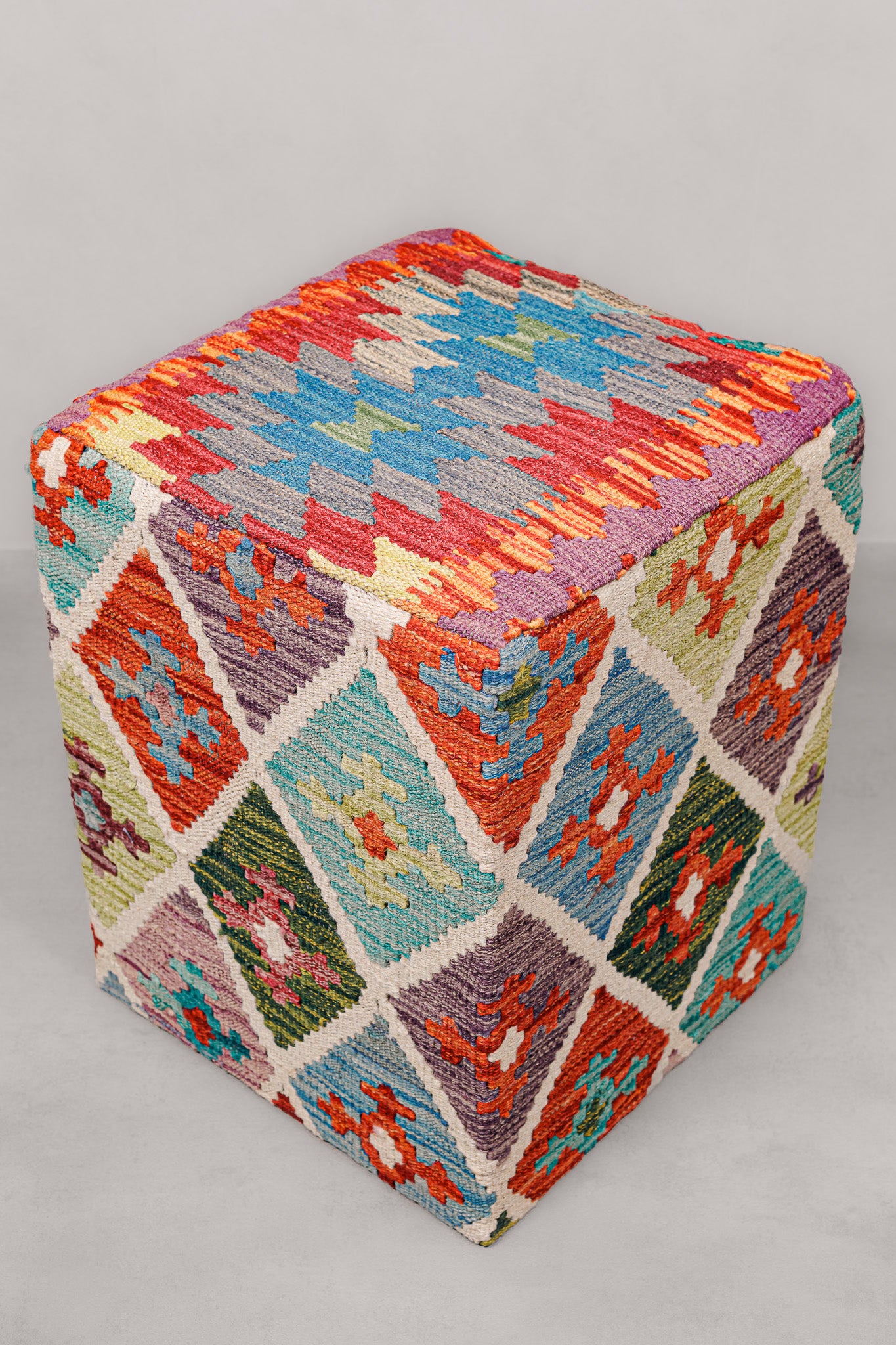 Pouf Square Kilim Mai Mai size 40x50cm