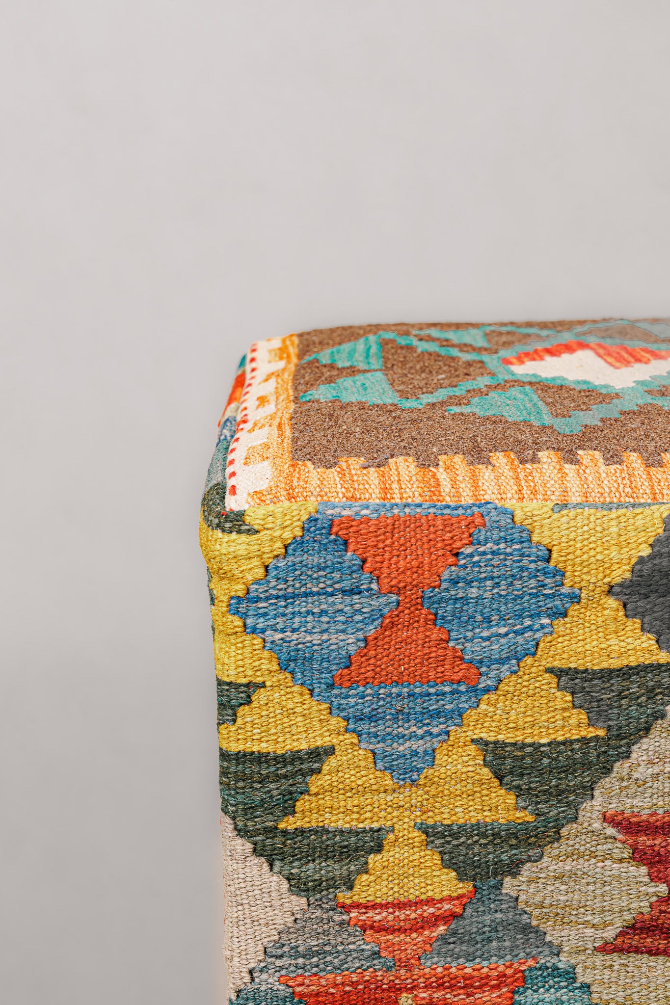 Pouf Square Kilim Mai Mai size 40x50cm