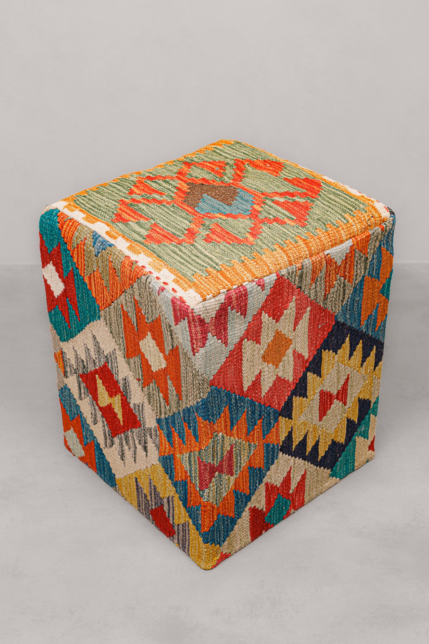 Pouf Square Kilim Mai Mai size 40x50cm