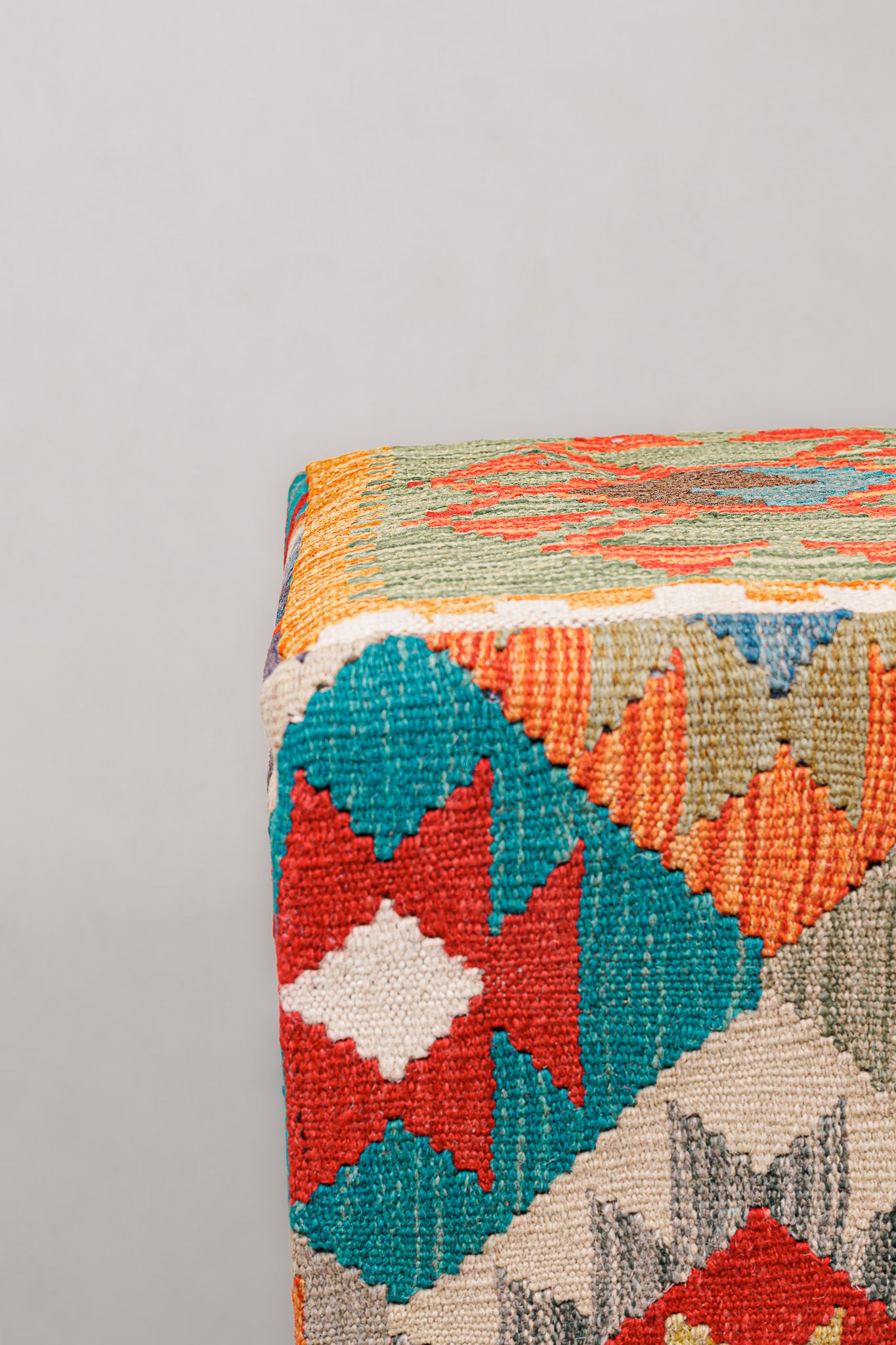 Pouf Square Kilim Mai Mai size 40x50cm